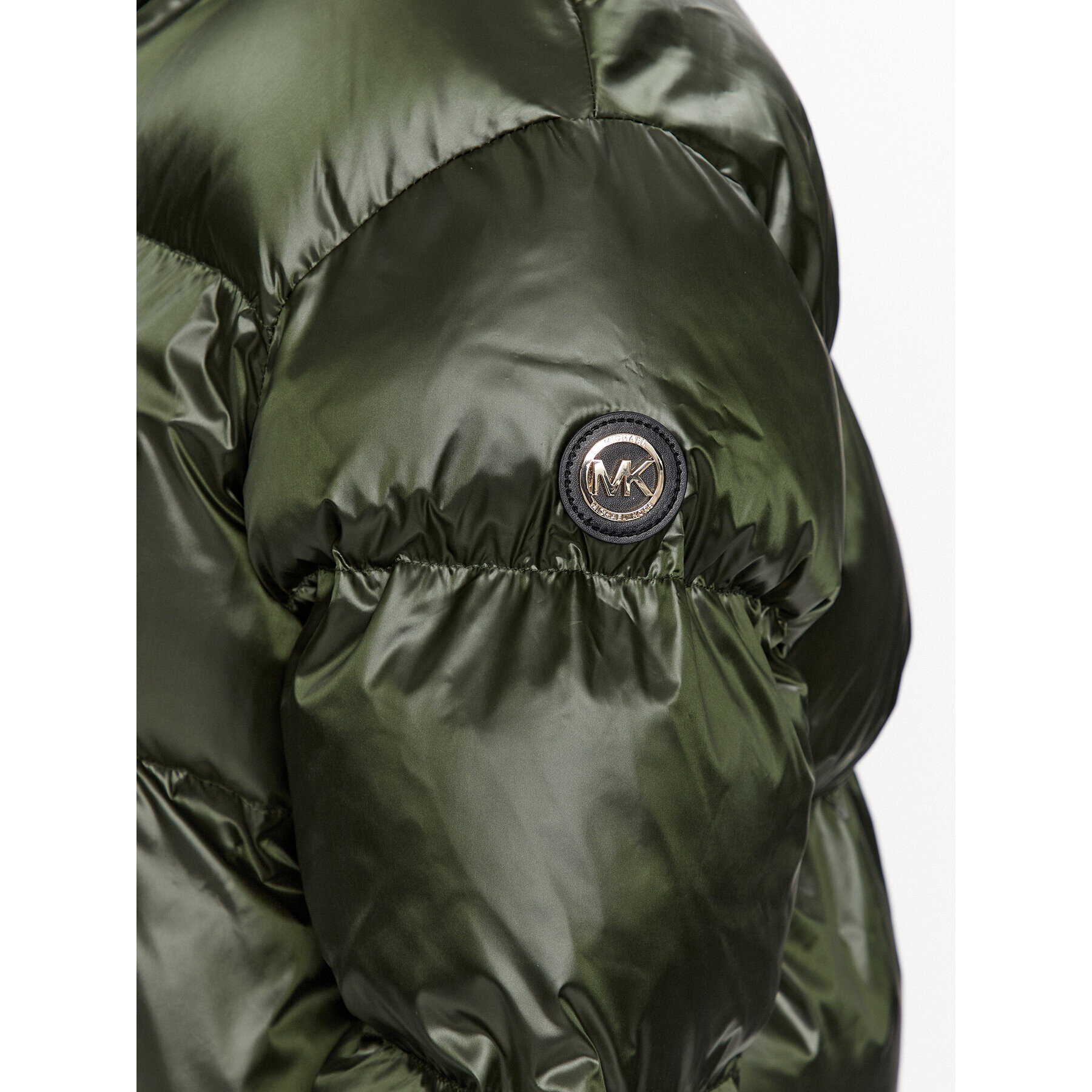 MICHAEL Michael Kors Пухено яке 77C6143M42 Зелен Regular Fit - Pepit.bg