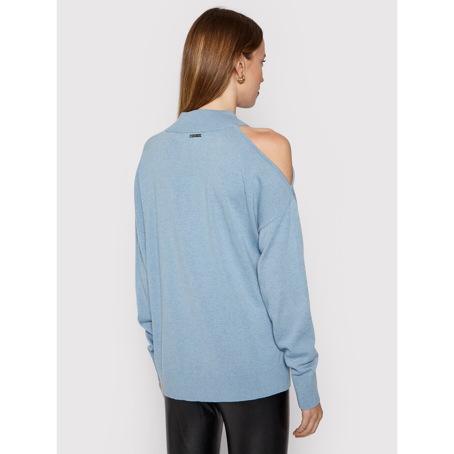 MICHAEL Michael Kors Пуловер MU1604KCSN Син Regular Fit - Pepit.bg