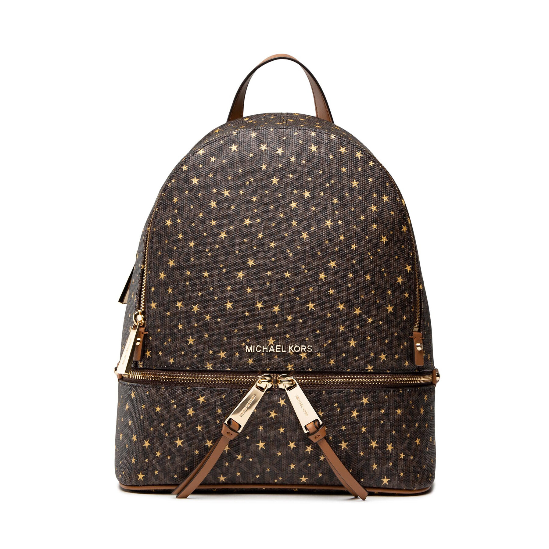 MICHAEL Michael Kors Раница Rhea Zip 30H1GEZB2O Кафяв - Pepit.bg