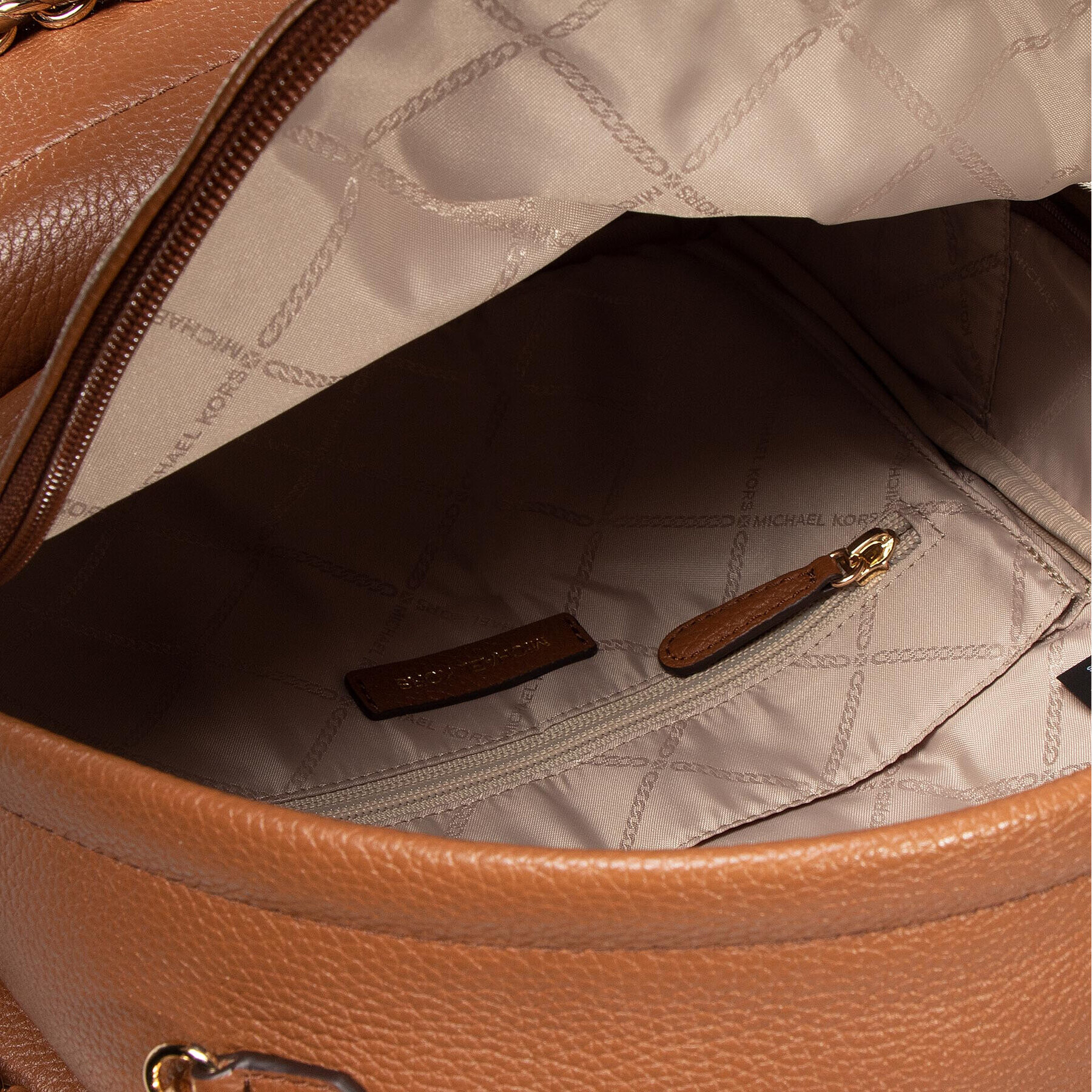 MICHAEL Michael Kors Раница Slater 30T0G04B1L Кафяв - Pepit.bg