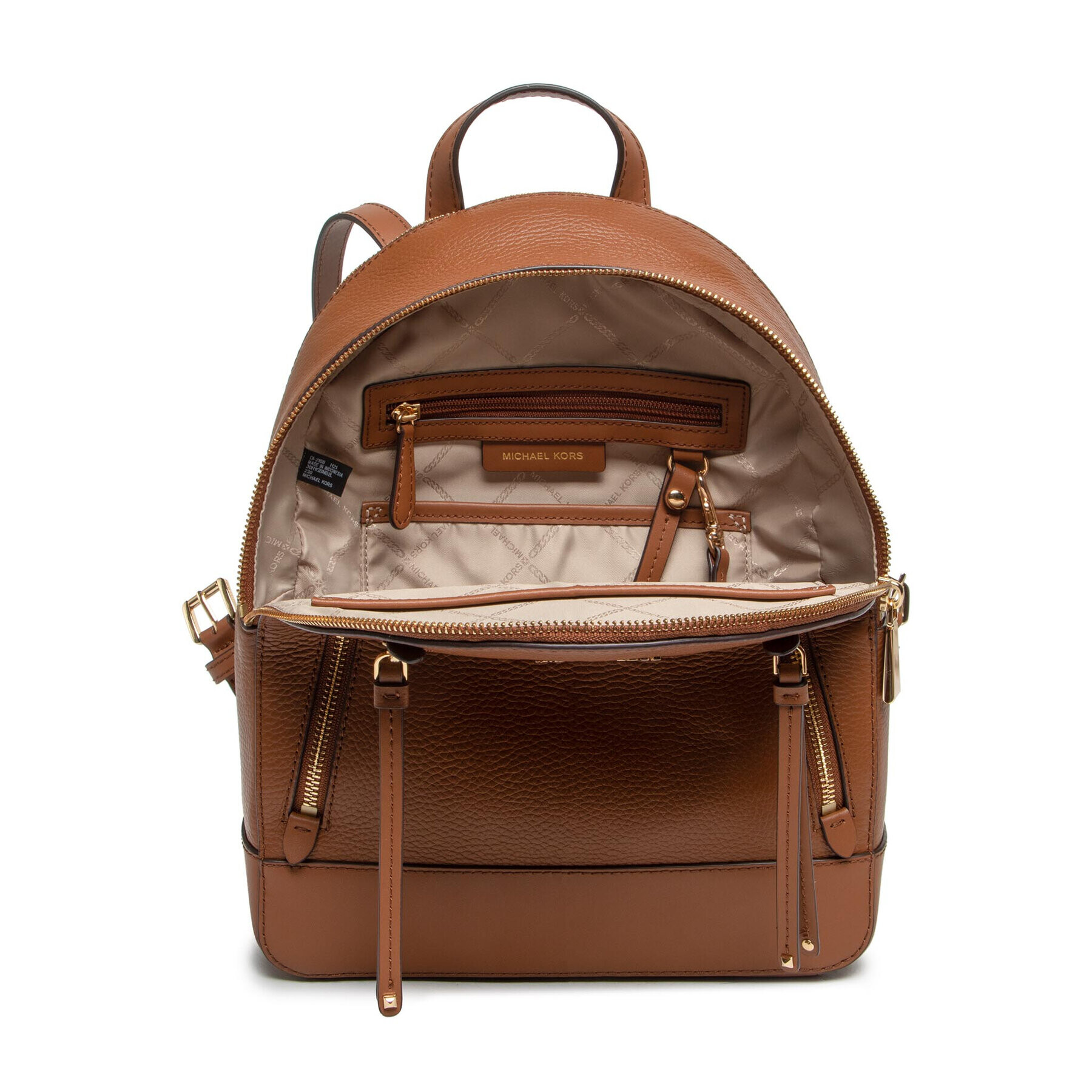 MICHAEL Michael Kors Раница Brooklyn 30H1GBNB2L Кафяв - Pepit.bg
