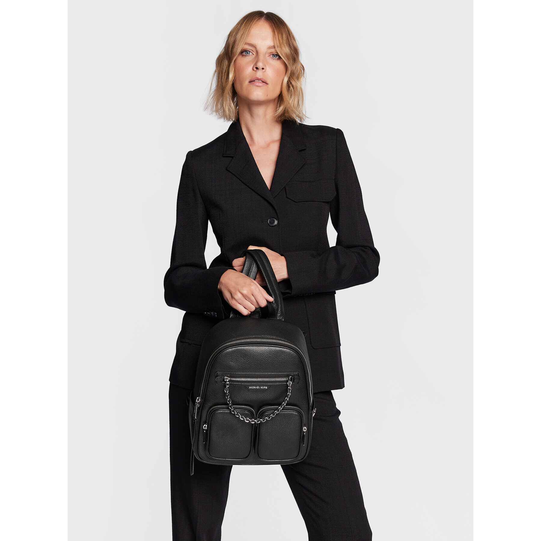 MICHAEL Michael Kors Раница Eliliot 30R3S5EB2L Черен - Pepit.bg