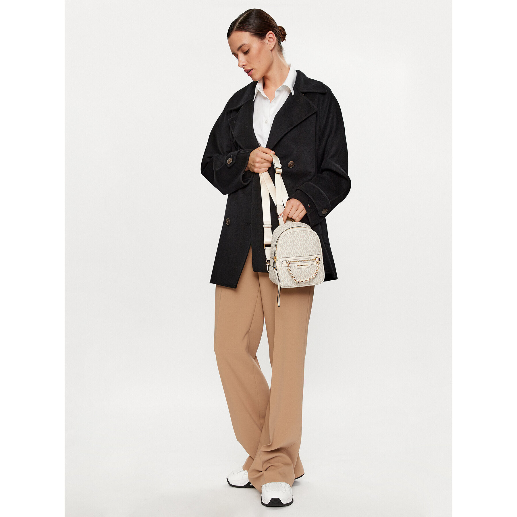 MICHAEL Michael Kors Раница Elliot 30F3G5EB1B Екрю - Pepit.bg