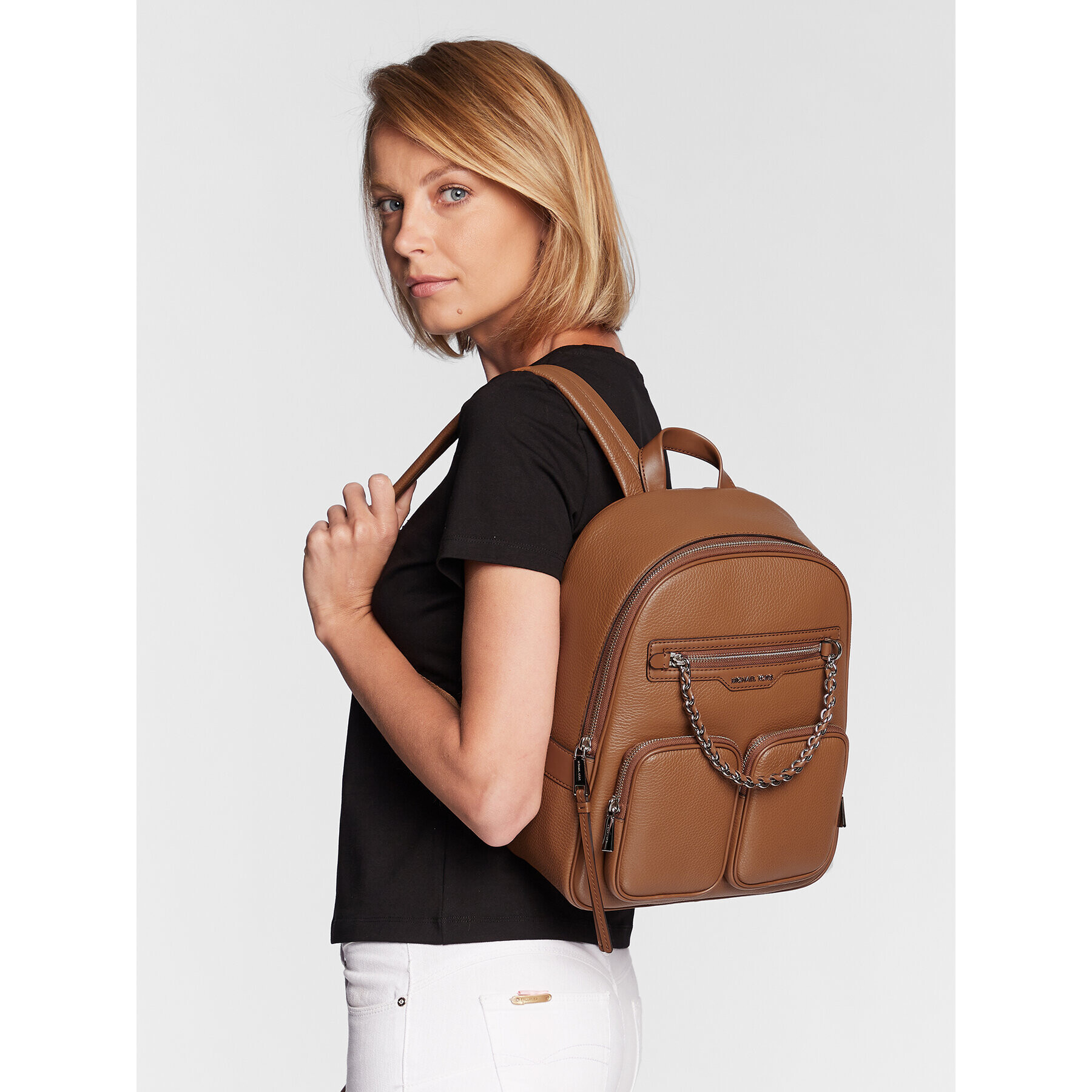 MICHAEL Michael Kors Раница Elliot 30R3S5EB2L Кафяв - Pepit.bg
