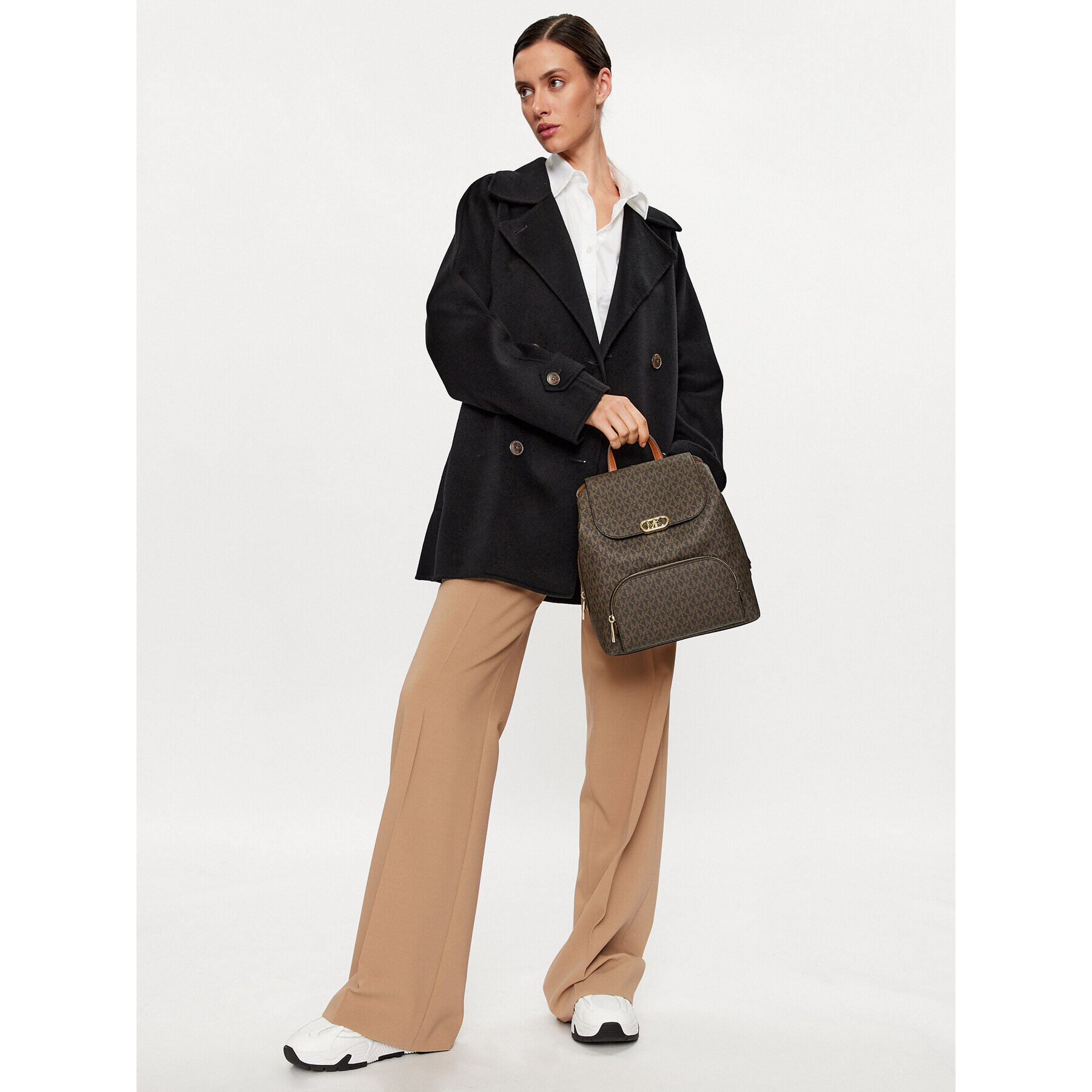 MICHAEL Michael Kors Раница Kensington 30F3G8KB2B Кафяв - Pepit.bg
