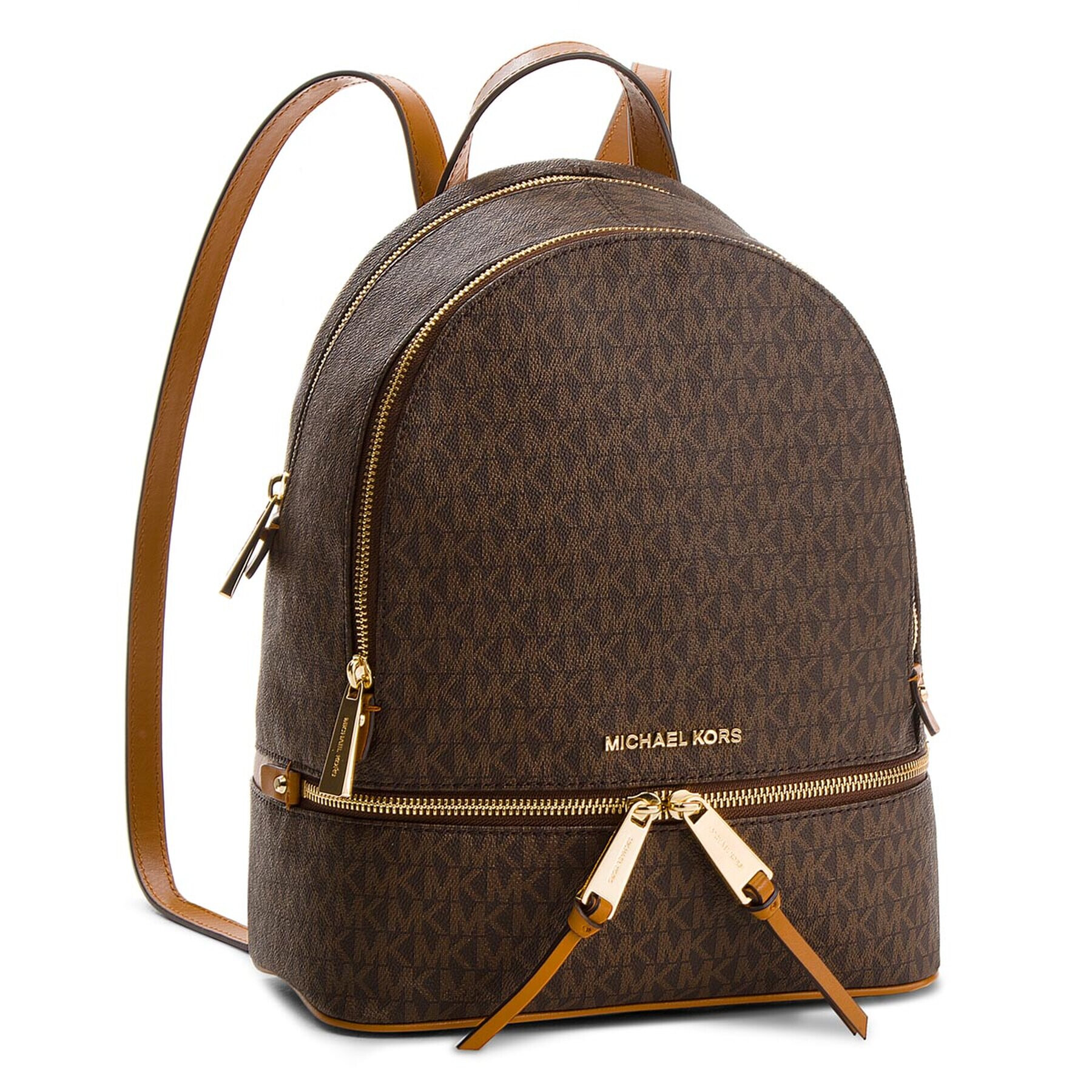 MICHAEL Michael Kors Раница Rhea Zip 30S7GEZB1B Кафяв - Pepit.bg