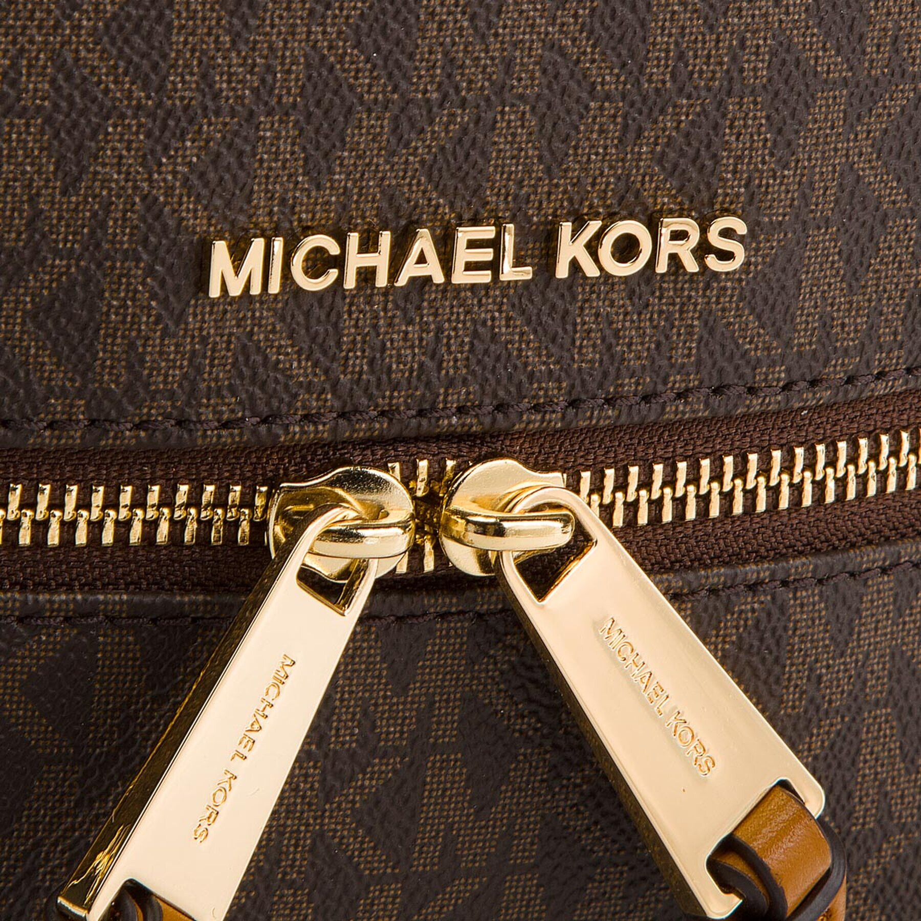 MICHAEL Michael Kors Раница Rhea Zip 30S7GEZB1B Кафяв - Pepit.bg