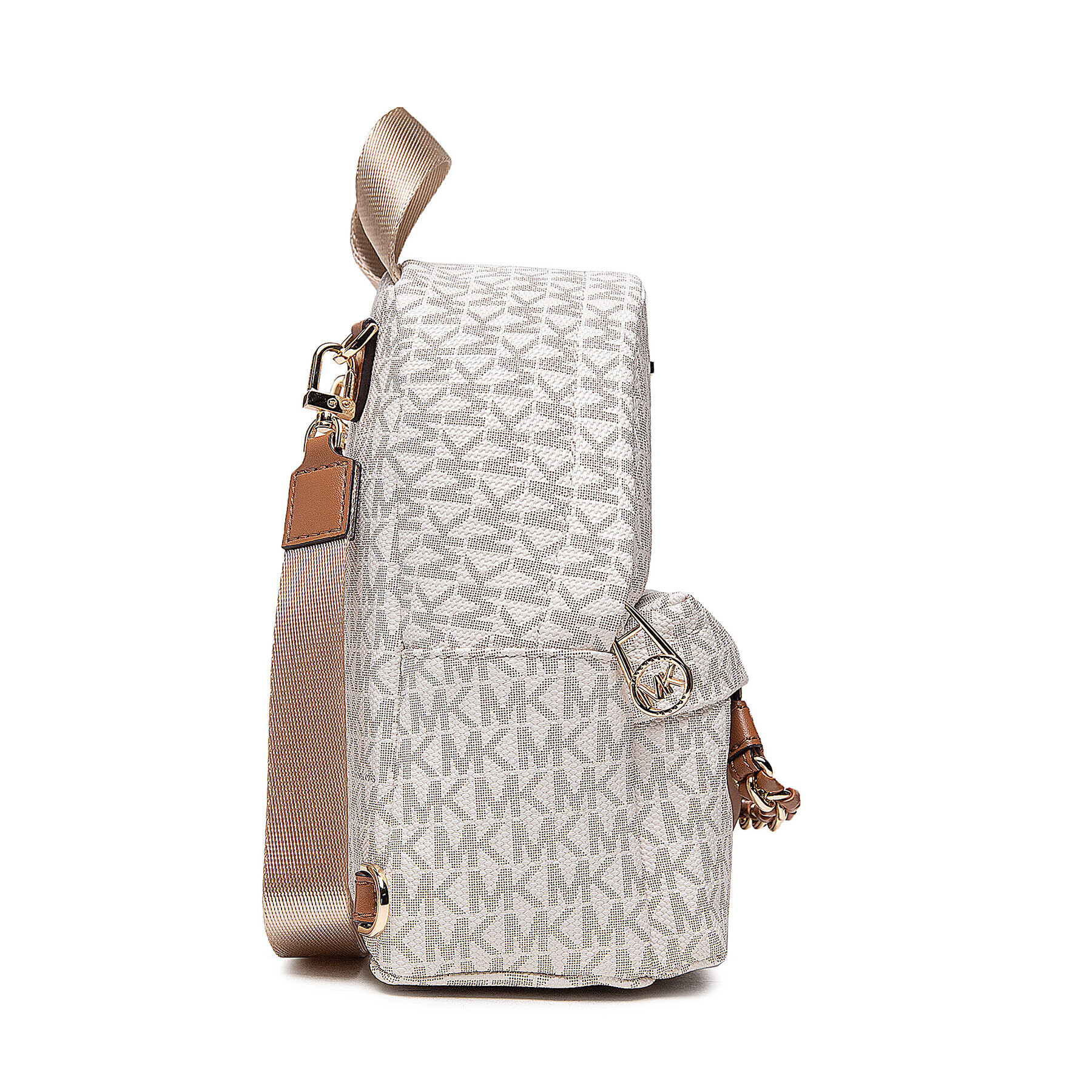 MICHAEL Michael Kors Раница Slater 30T0G04B0B Бял - Pepit.bg