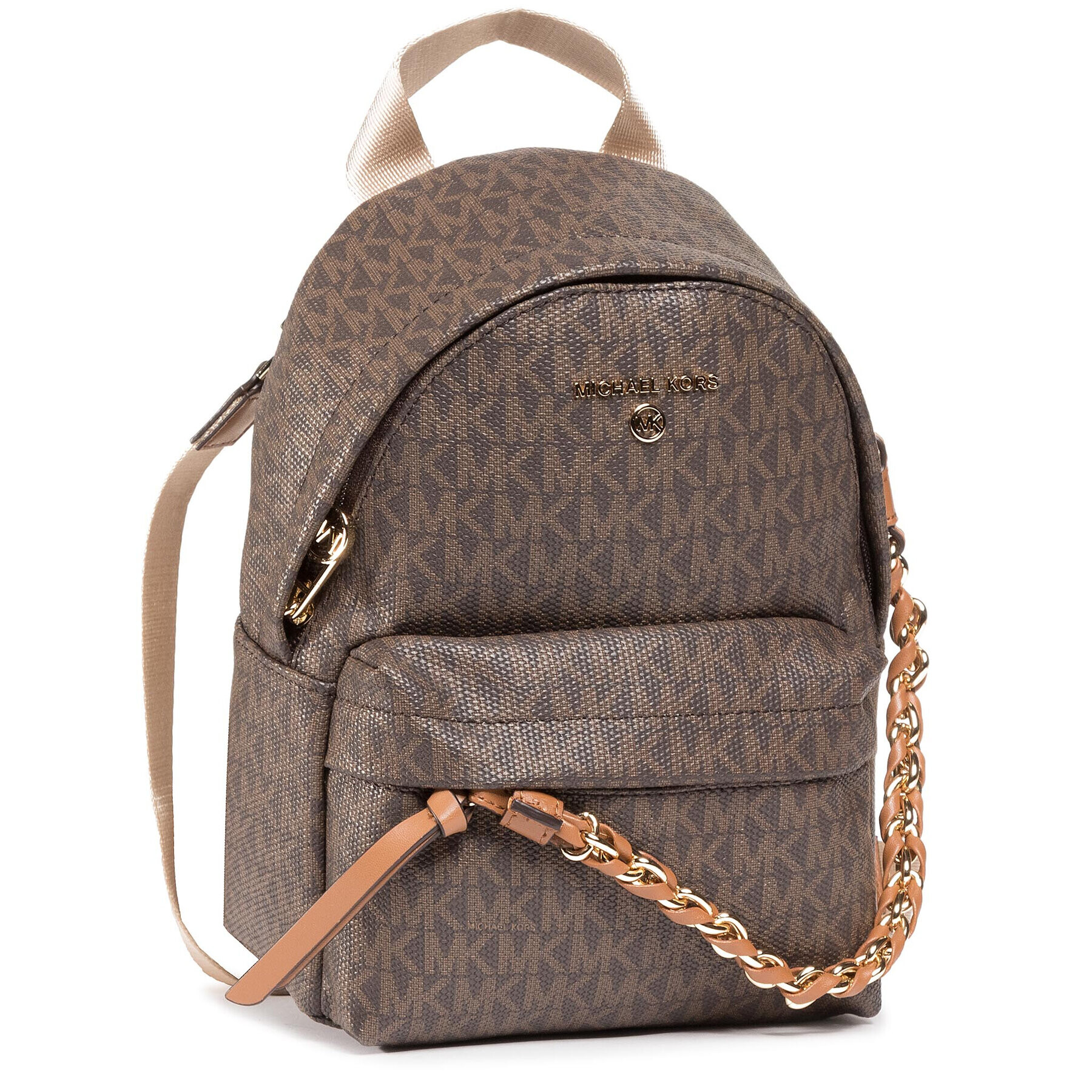 MICHAEL Michael Kors Раница Slater 30T0G04B0B Кафяв - Pepit.bg