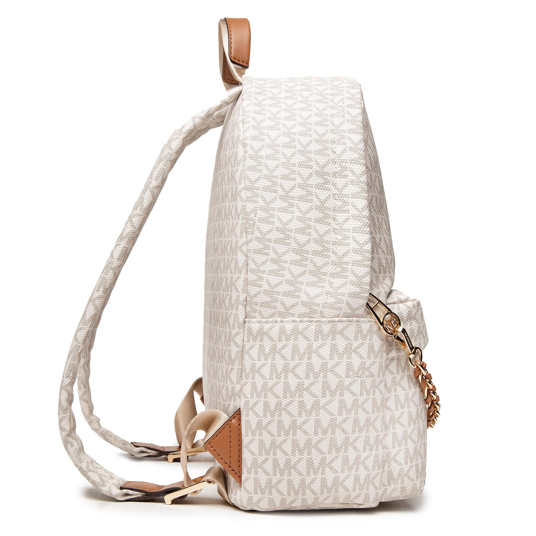 MICHAEL Michael Kors Раница Slater 30T0G04B6B Бял - Pepit.bg
