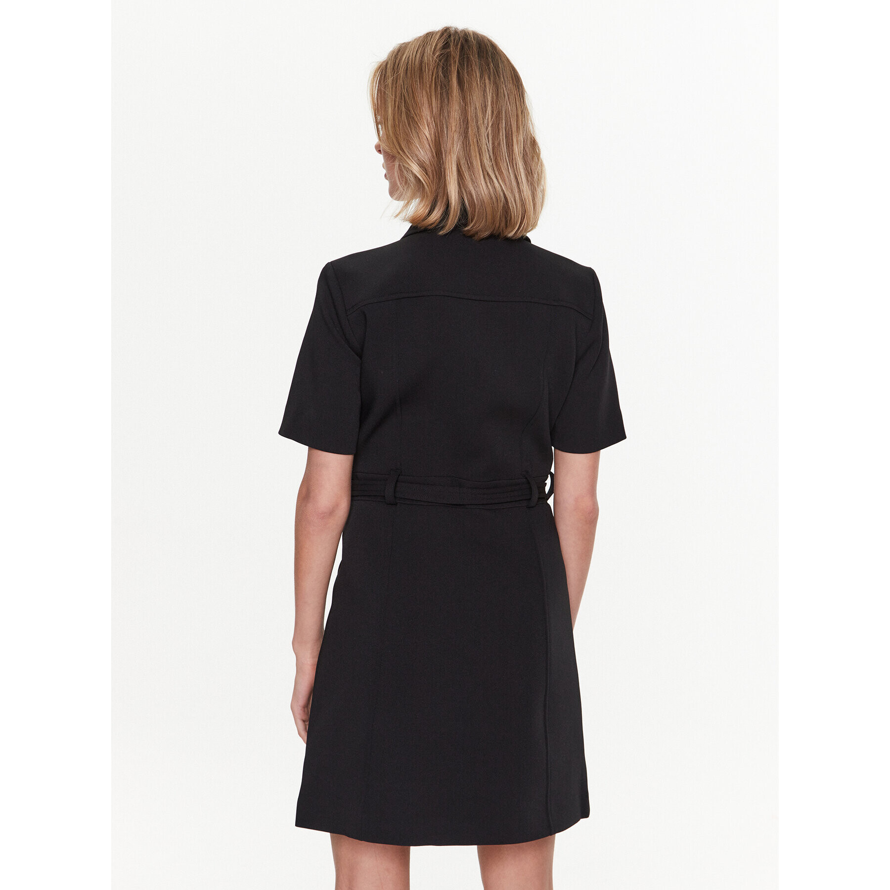 MICHAEL Michael Kors Рокля тип риза MR381GJ3GZ Черен Regular Fit - Pepit.bg