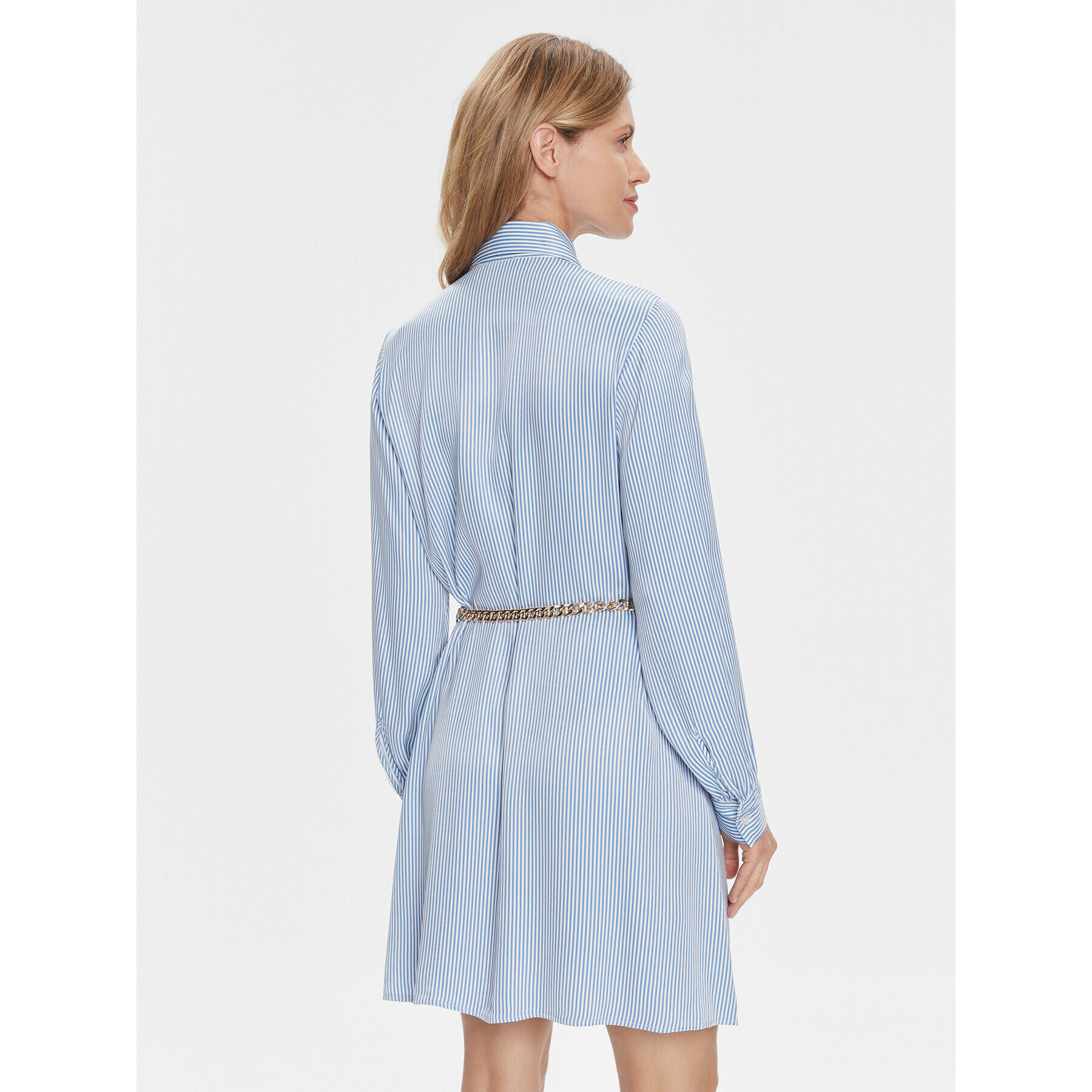 MICHAEL Michael Kors Рокля тип риза MR480LCBA4 Син Regular Fit - Pepit.bg