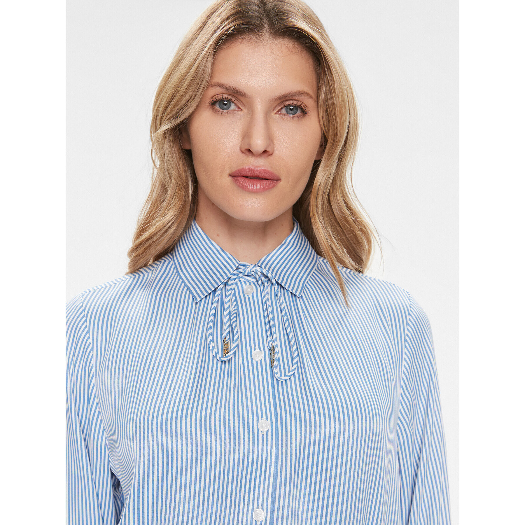 MICHAEL Michael Kors Рокля тип риза MR480LCBA4 Син Regular Fit - Pepit.bg