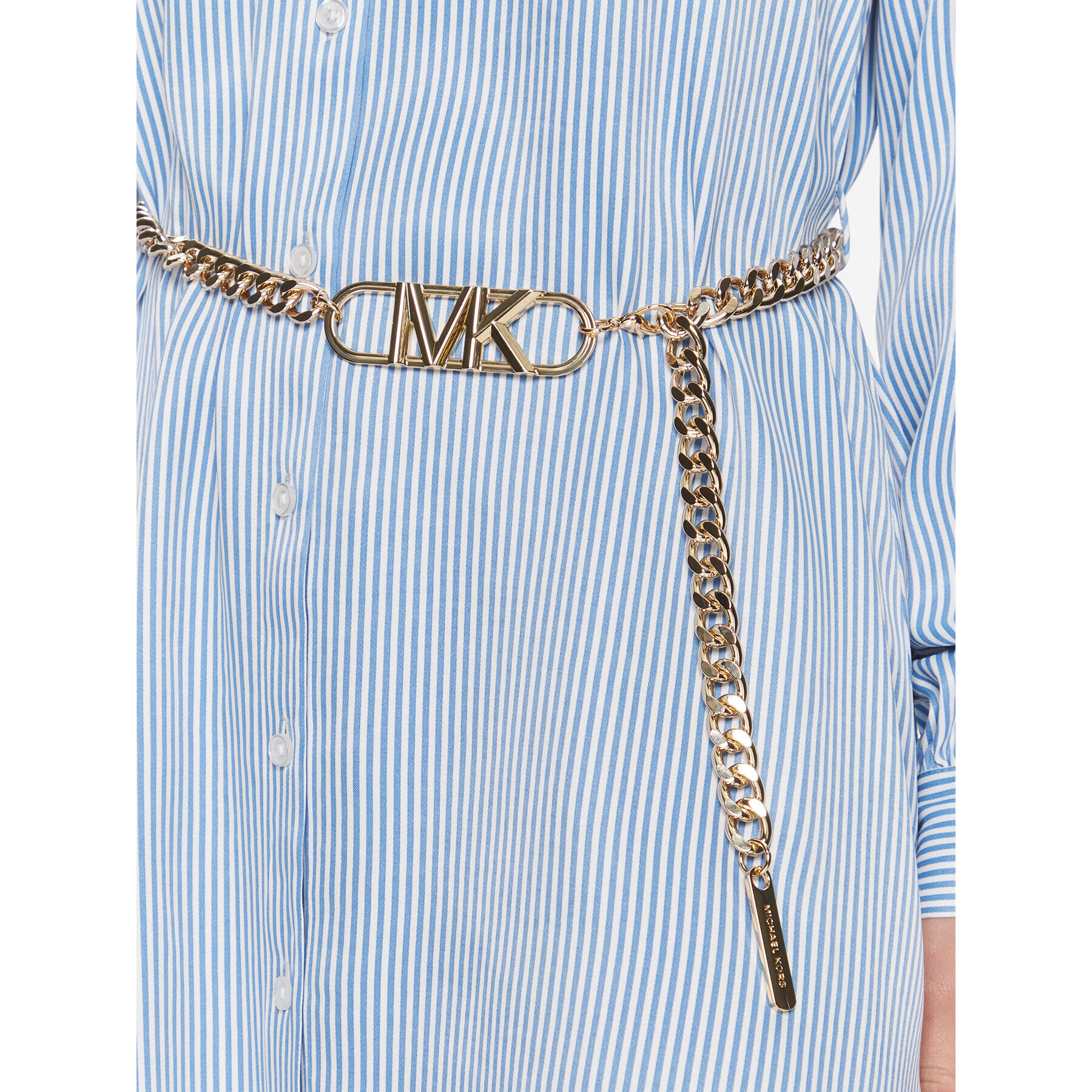 MICHAEL Michael Kors Рокля тип риза MR480LCBA4 Син Regular Fit - Pepit.bg