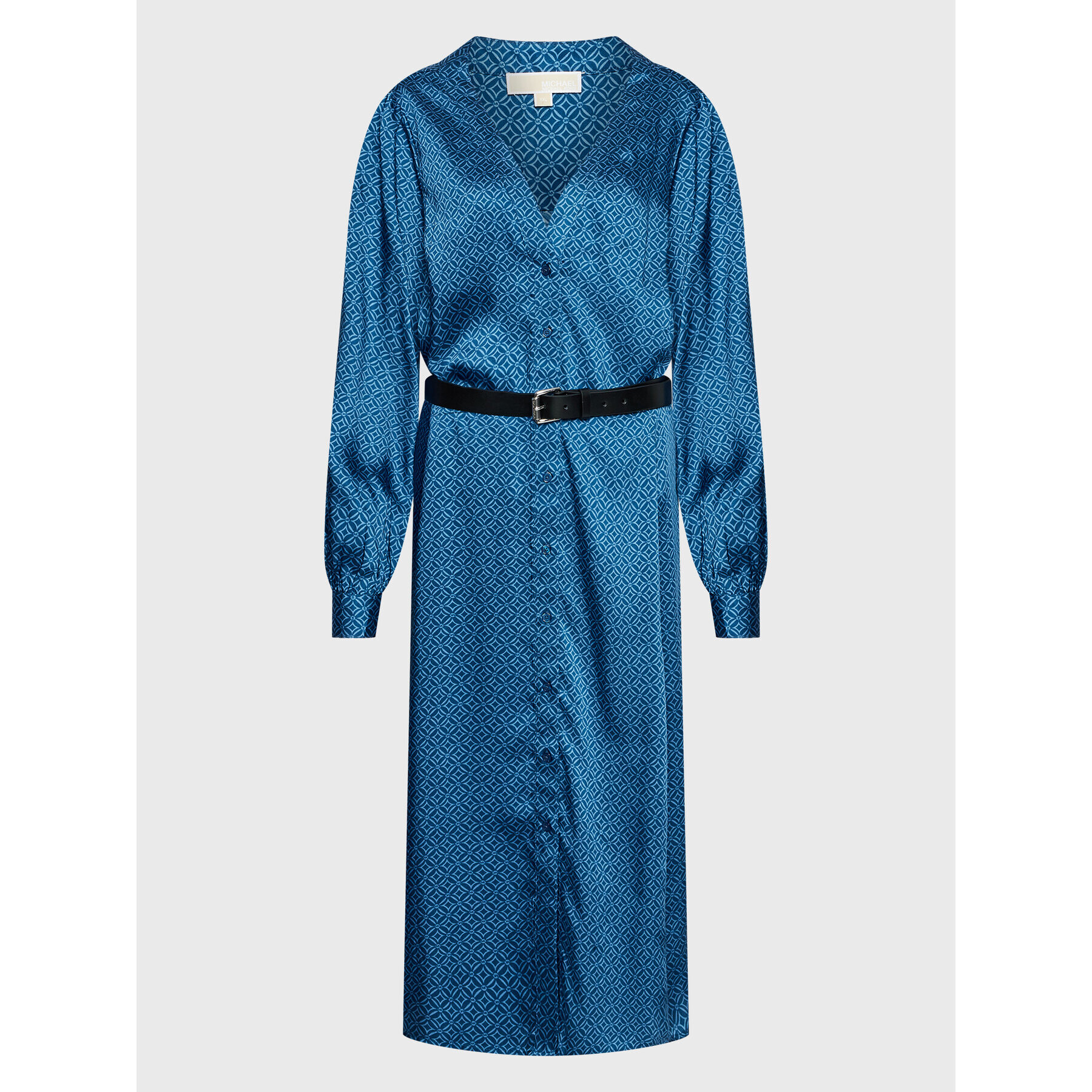 MICHAEL Michael Kors Рокля тип риза Kate MF28Y467G9 Син Regular Fit - Pepit.bg