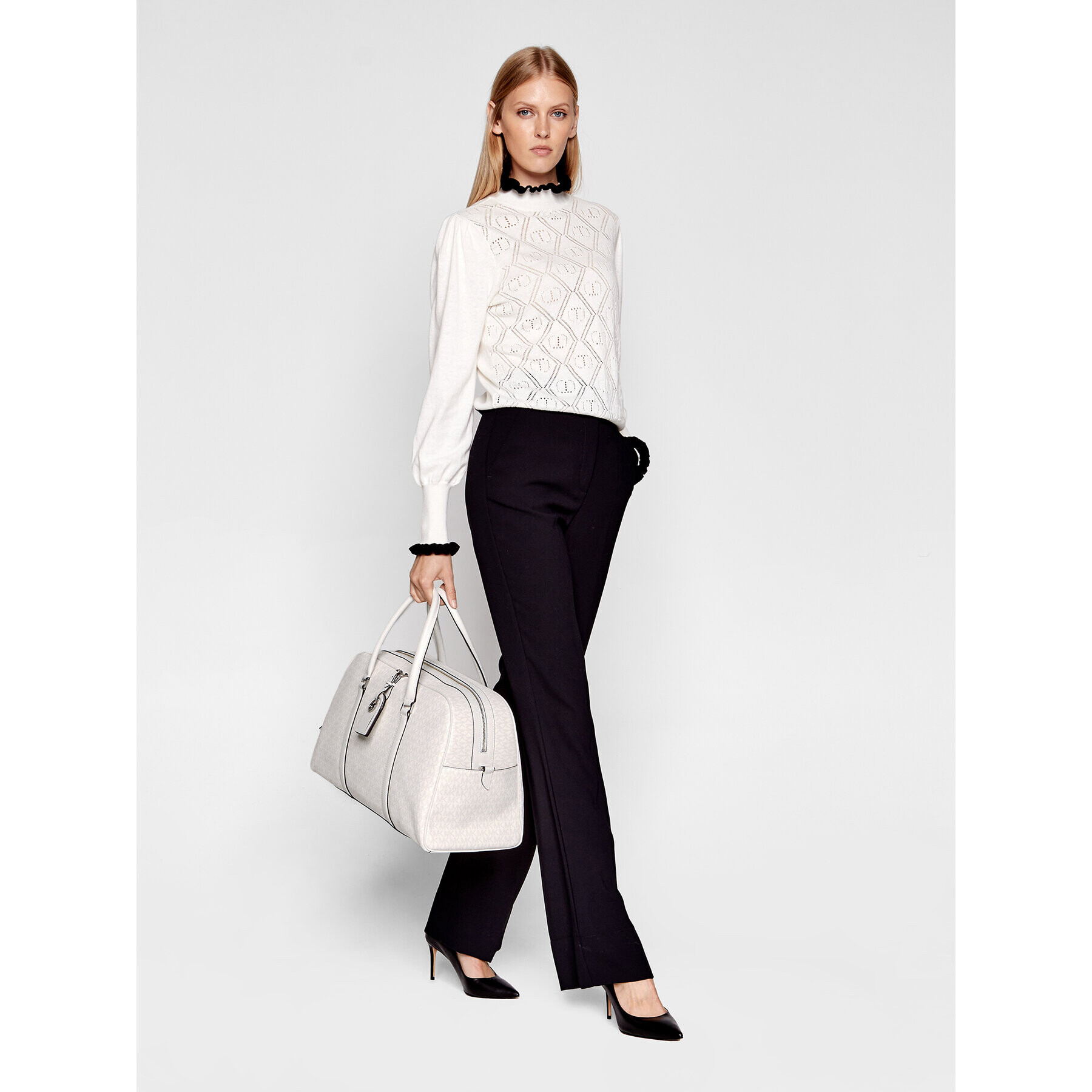 MICHAEL Michael Kors Сак Heritage 30T2S5HU4V Бял - Pepit.bg