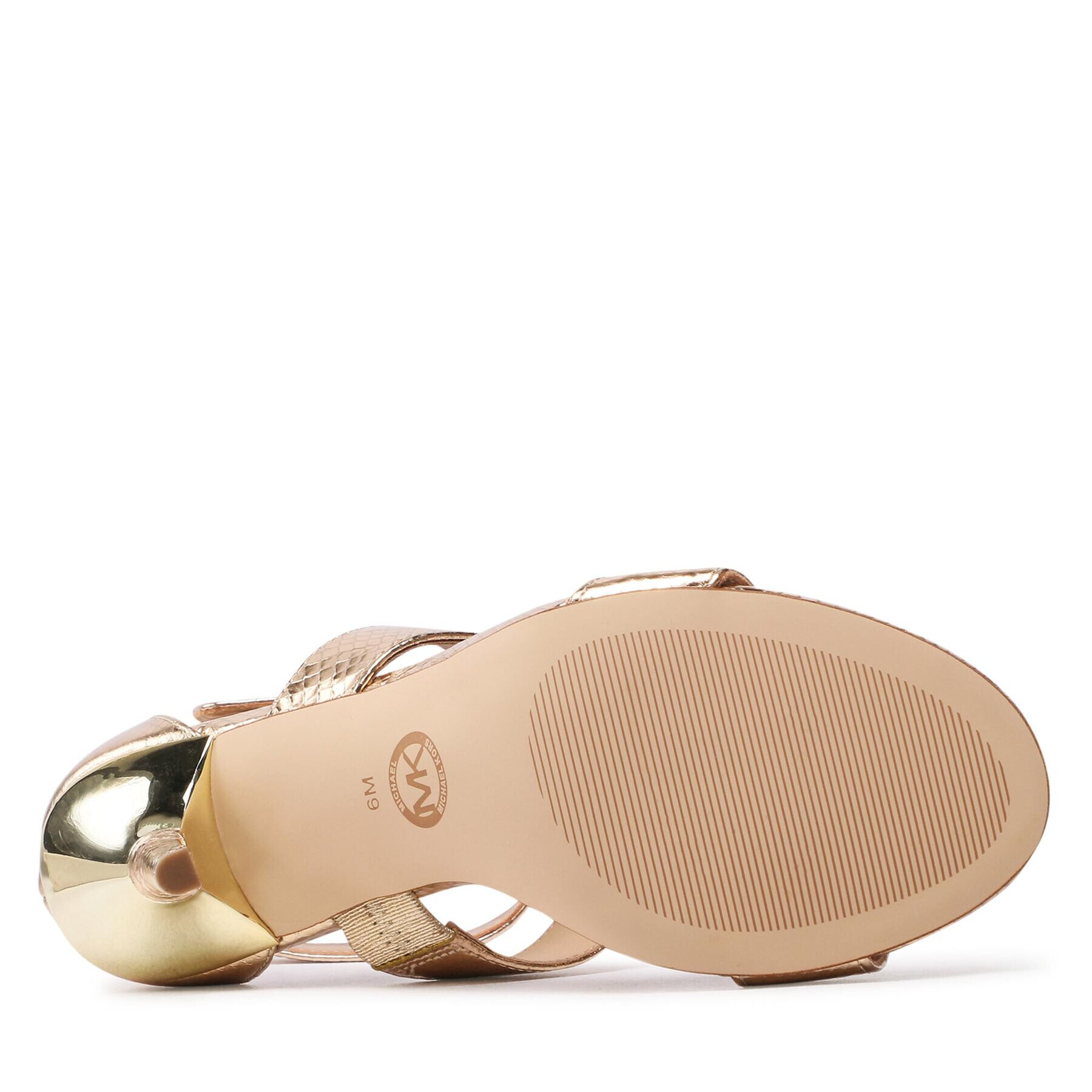 MICHAEL Michael Kors Сандали Amal Sandal 40F2AMHS1M Златист - Pepit.bg