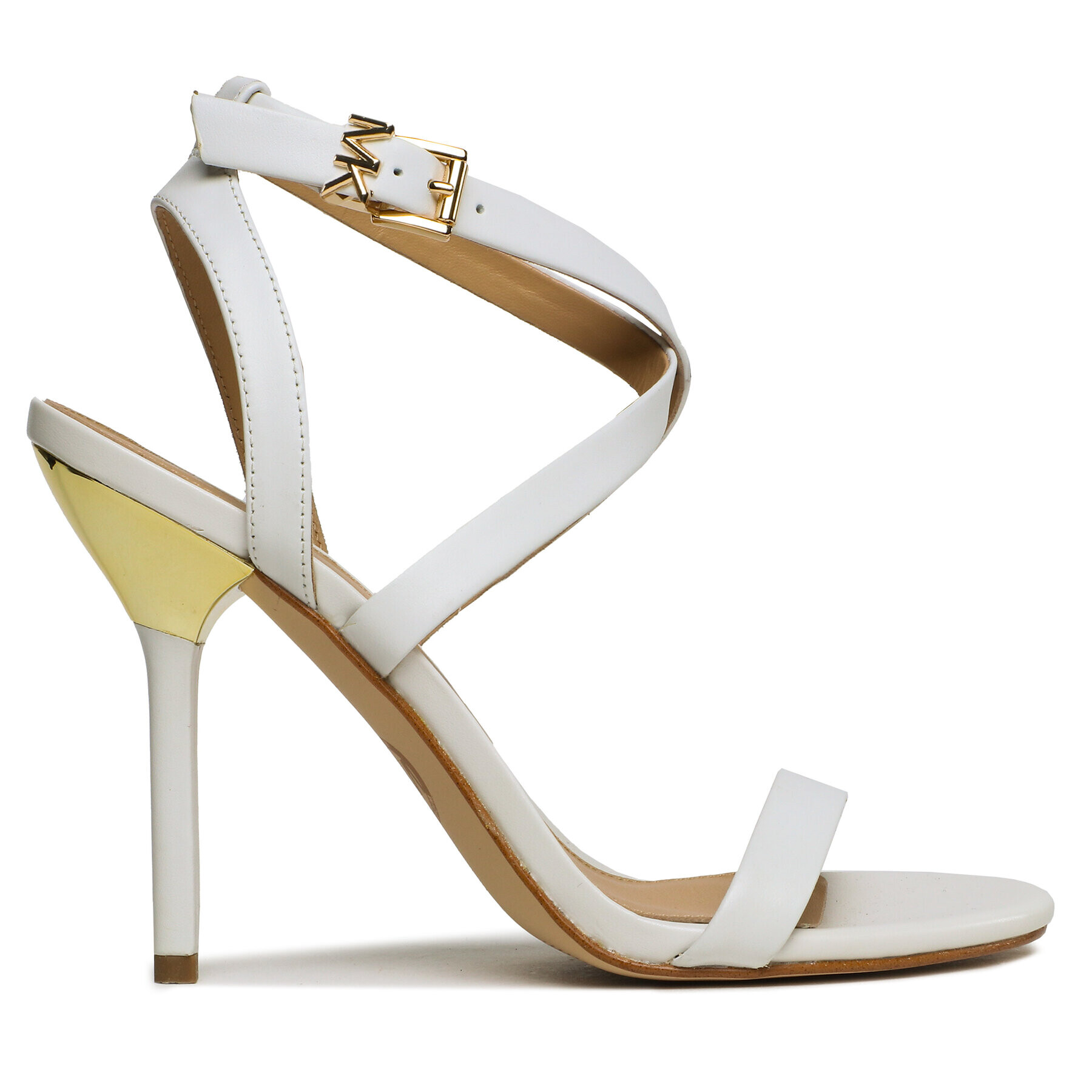 MICHAEL Michael Kors Сандали Asha Sandal 40S3ASHS1L Бял - Pepit.bg