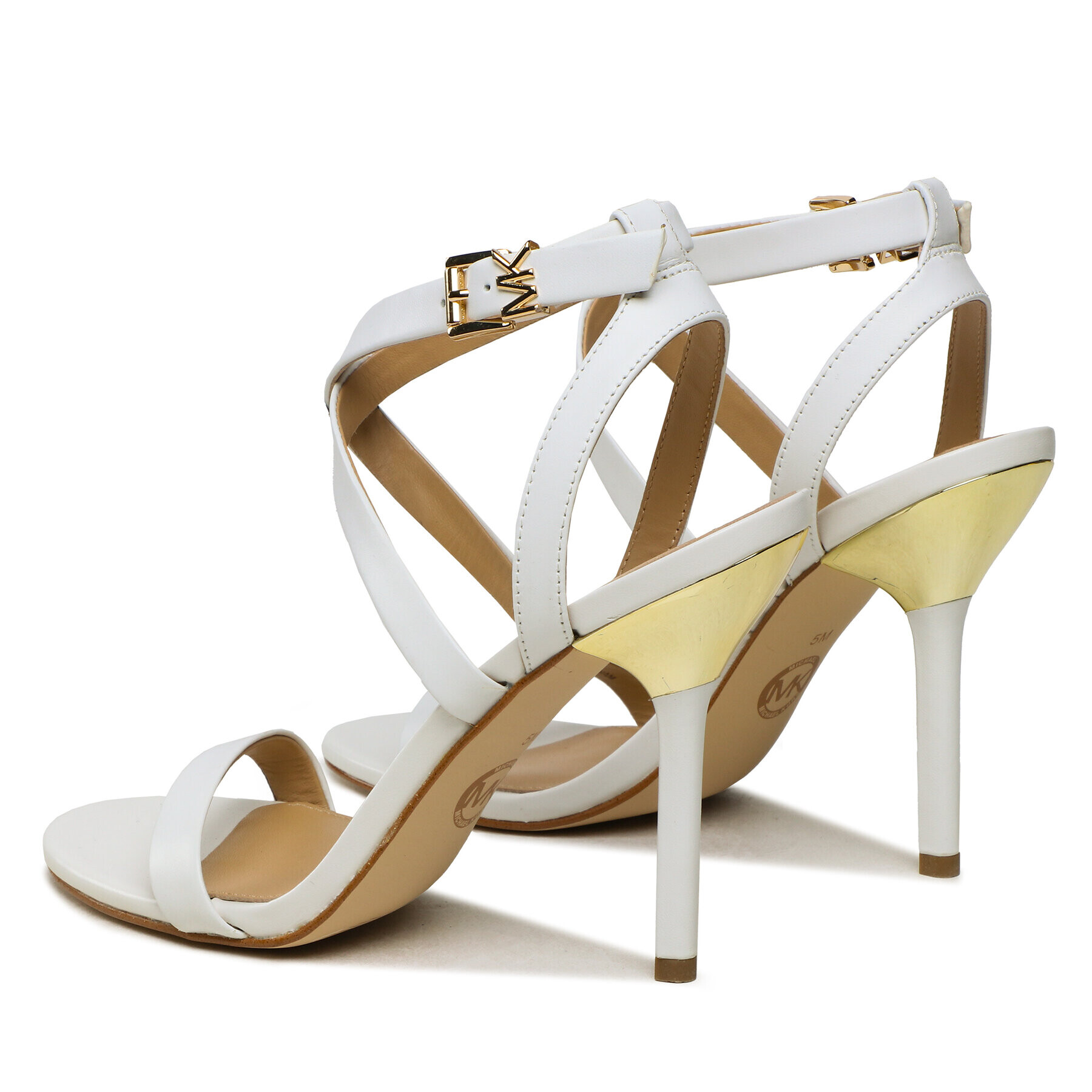 MICHAEL Michael Kors Сандали Asha Sandal 40S3ASHS1L Бял - Pepit.bg