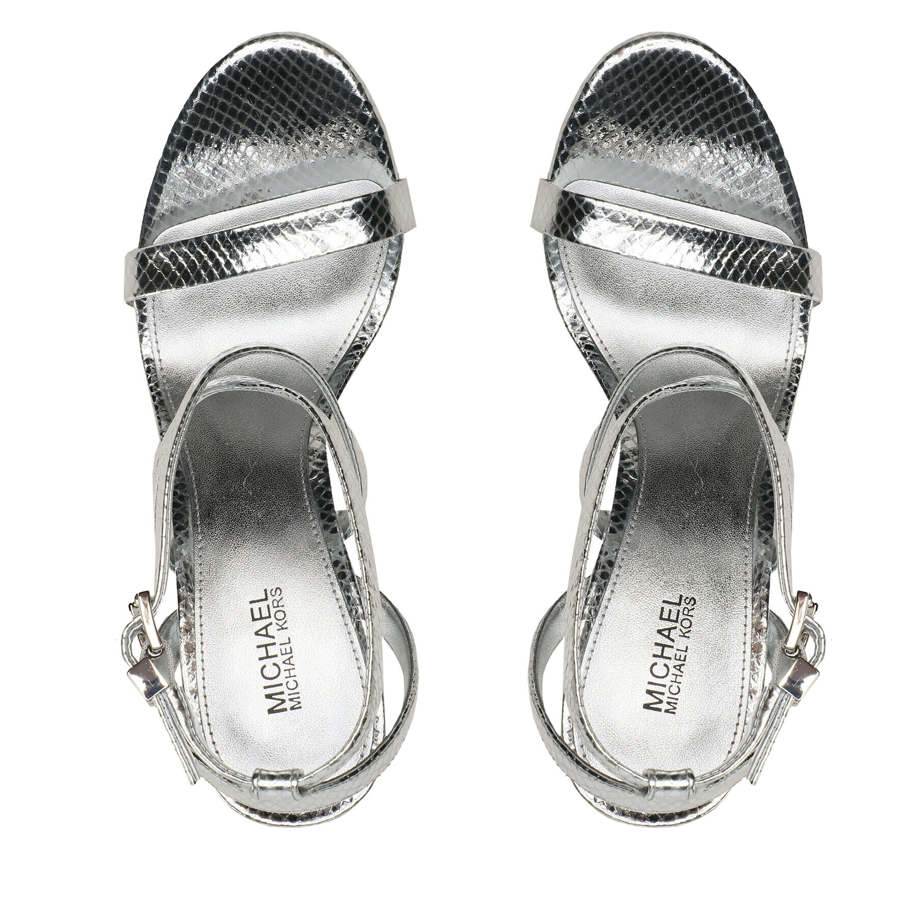 MICHAEL Michael Kors Сандали Asha Sandal 40S3ASHS1M Сребрист - Pepit.bg