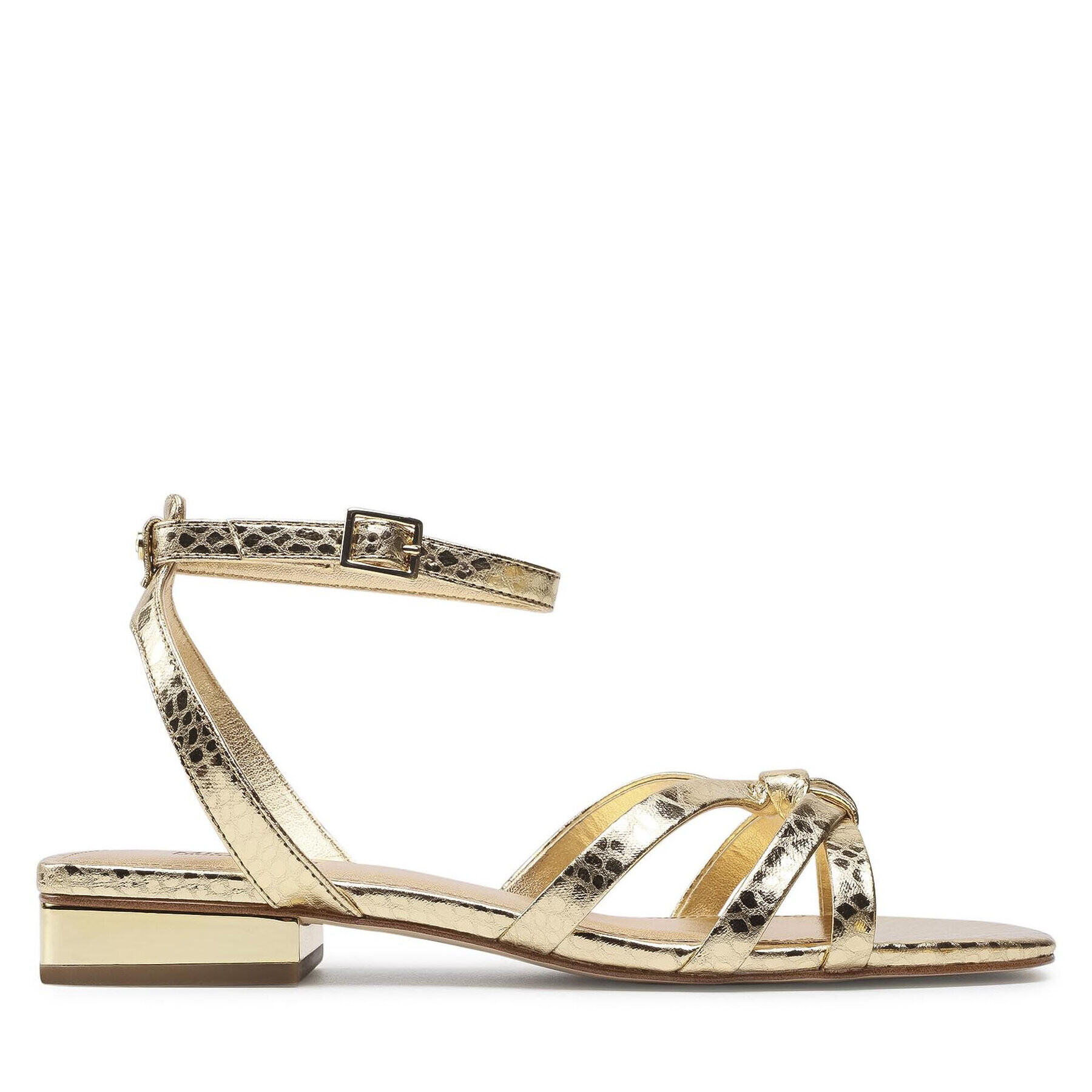 MICHAEL Michael Kors Сандали Brinkley Sandal 40T1BNFA1M Златист - Pepit.bg