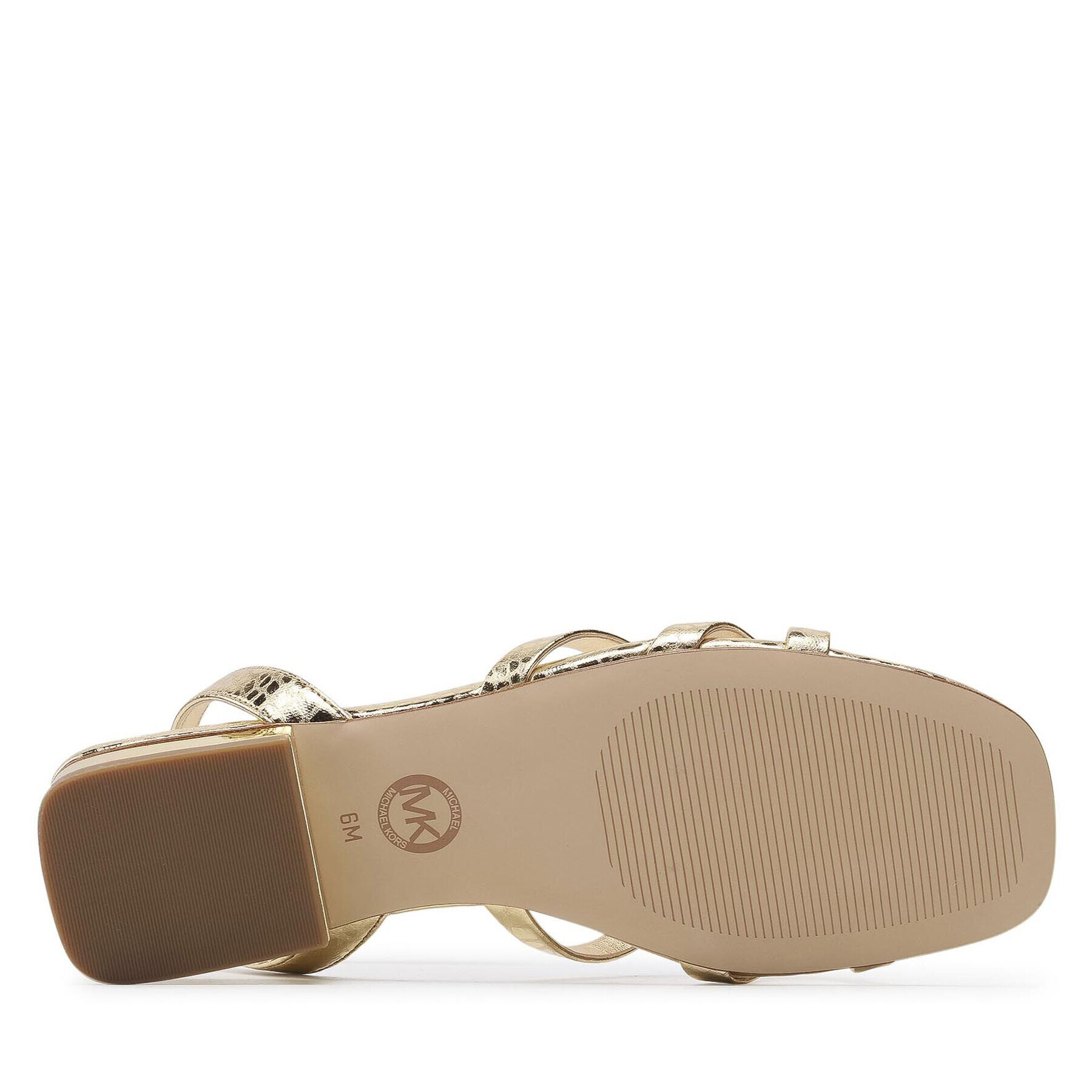 MICHAEL Michael Kors Сандали Brinkley Sandal 40T1BNFA1M Златист - Pepit.bg