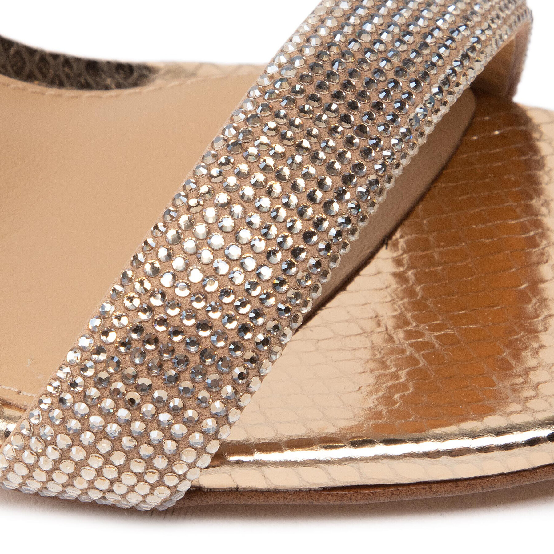 MICHAEL Michael Kors Сандали Carrie Sandal 40T2CEMS1M Златист - Pepit.bg