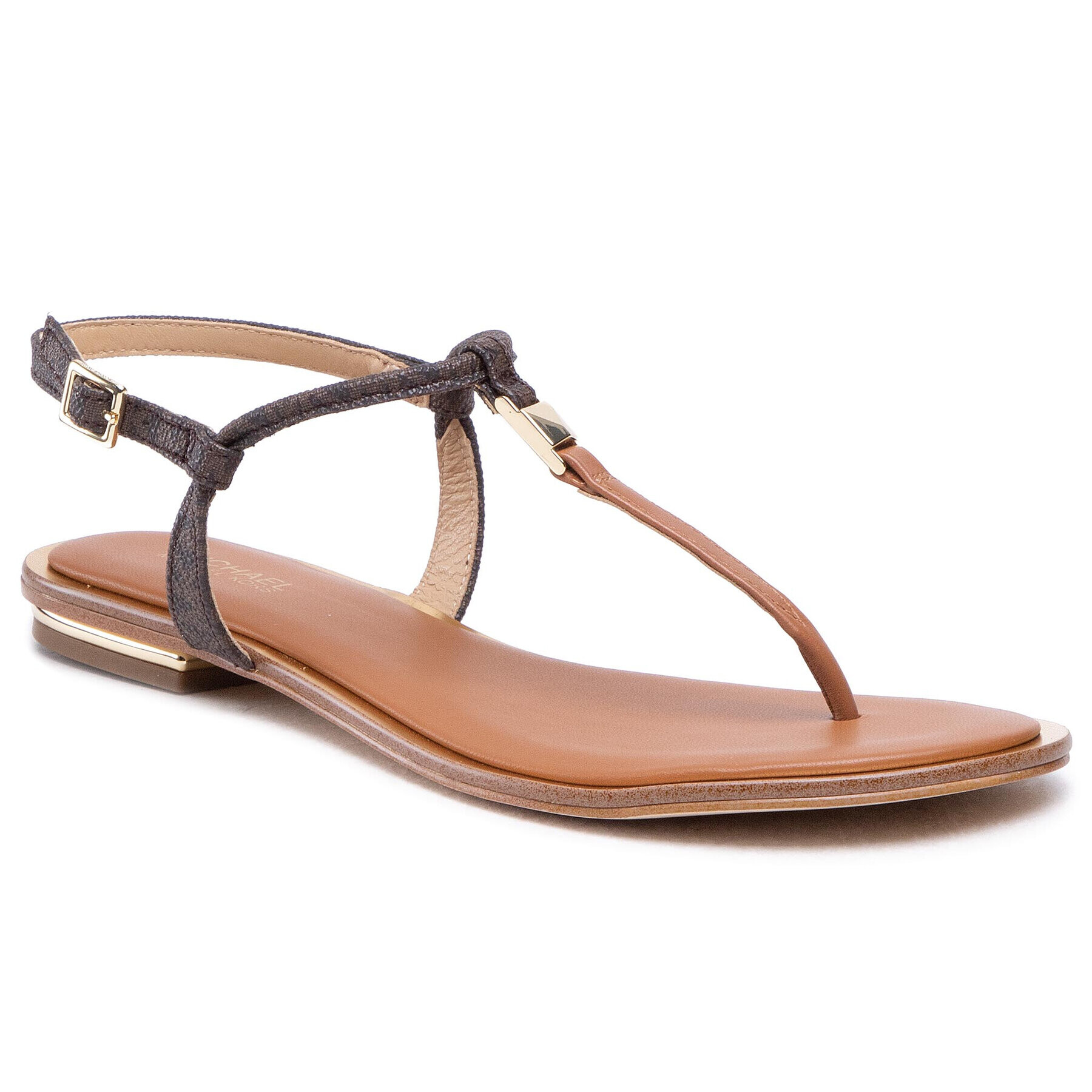 MICHAEL Michael Kors Сандали Fanning Thong 40S1FAFA1B Кафяв - Pepit.bg