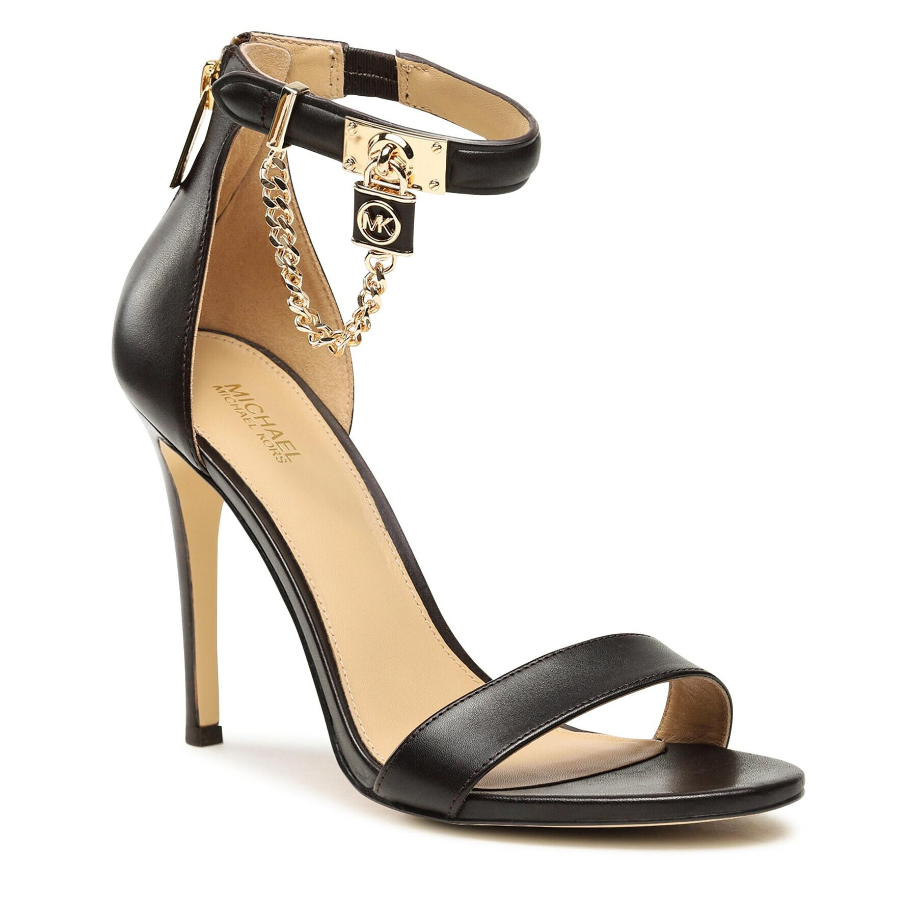 MICHAEL Michael Kors Сандали Hamilton Heeled Sandal 40F3HAHS1L Кафяв - Pepit.bg