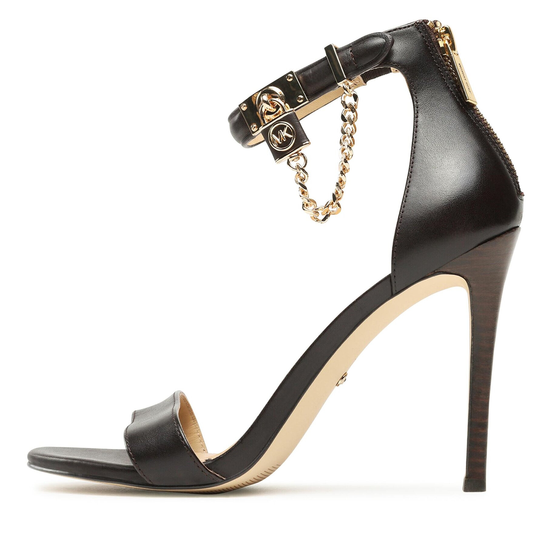 MICHAEL Michael Kors Сандали Hamilton Heeled Sandal 40F3HAHS1L Кафяв - Pepit.bg