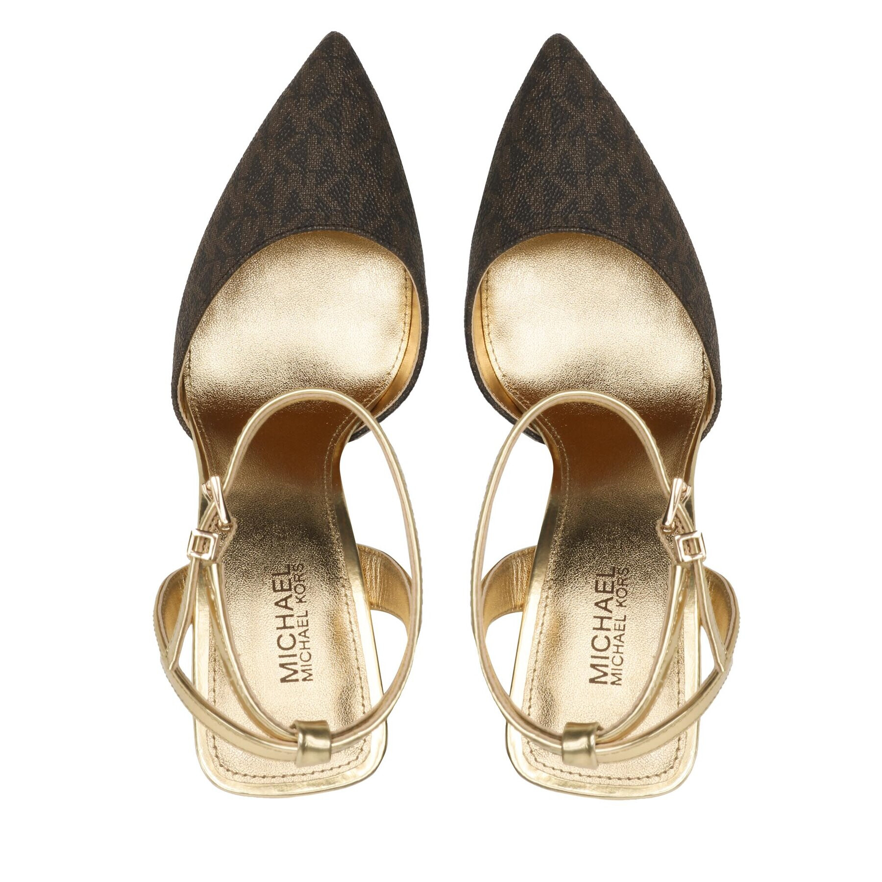 MICHAEL Michael Kors Сандали Imani Pump 40R3IMHP1B Кафяв - Pepit.bg