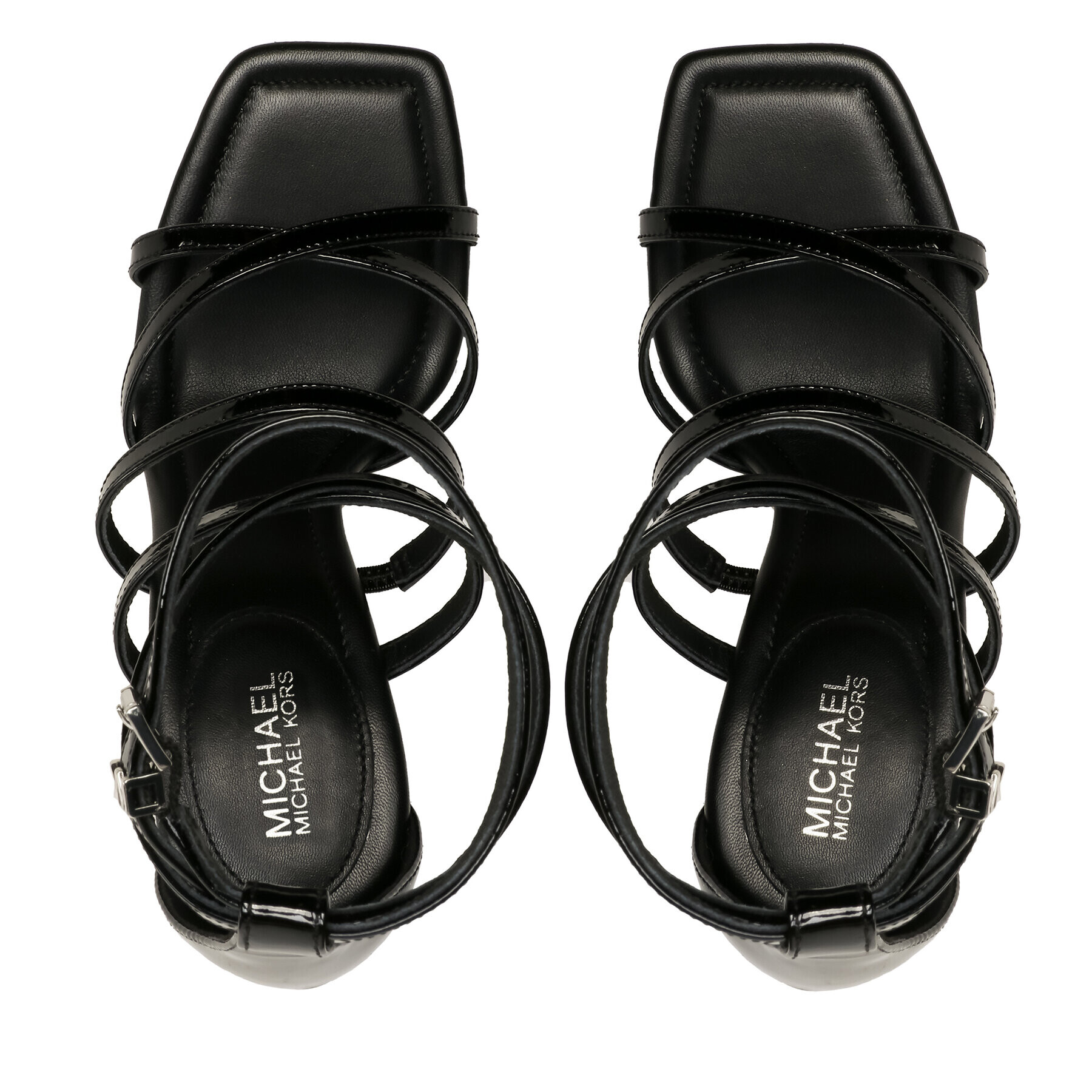 MICHAEL Michael Kors Сандали Imani Strappy 40R3IMHS2A Черен - Pepit.bg