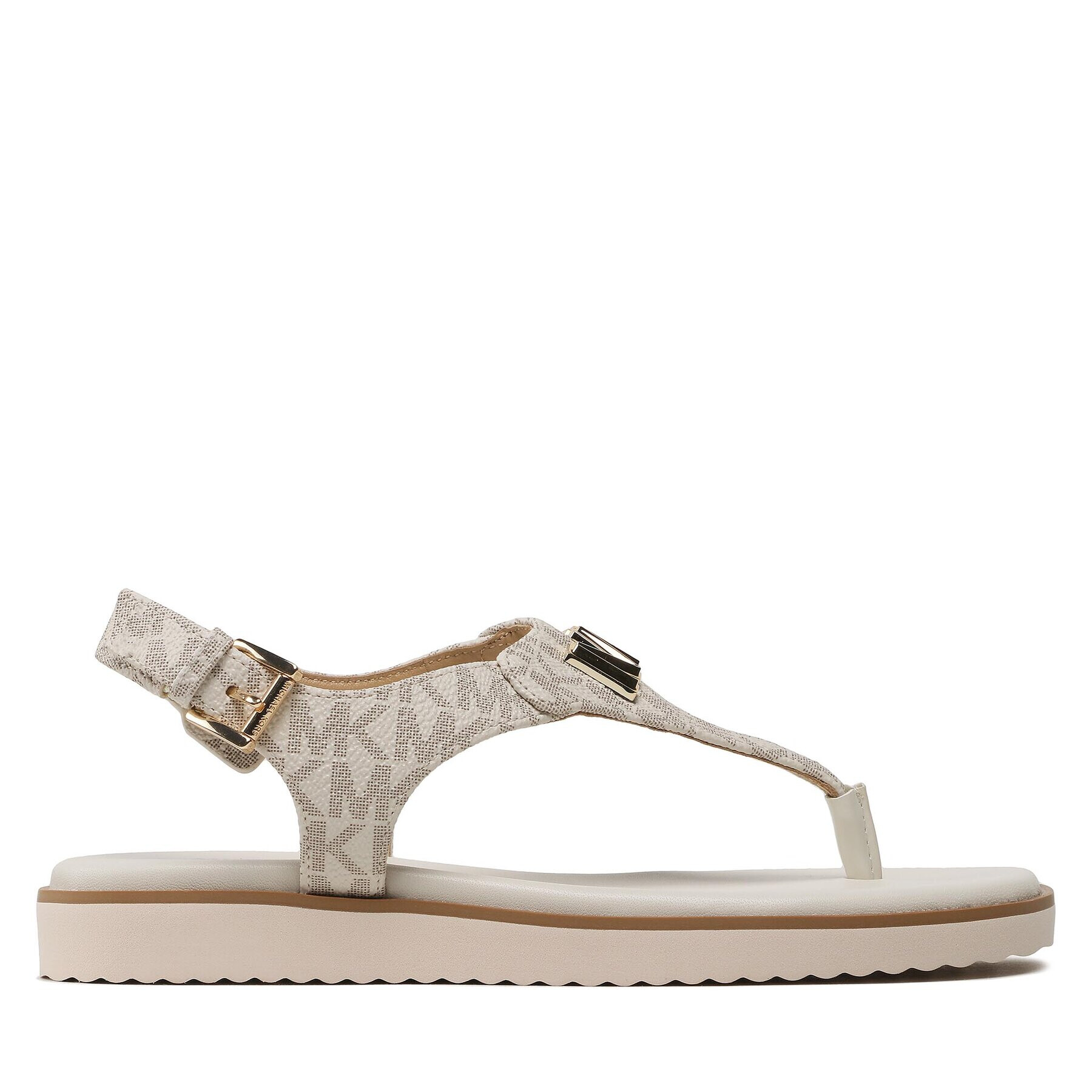 MICHAEL Michael Kors Сандали Jilly Flat Sandal 40S2JLFAAB Екрю - Pepit.bg