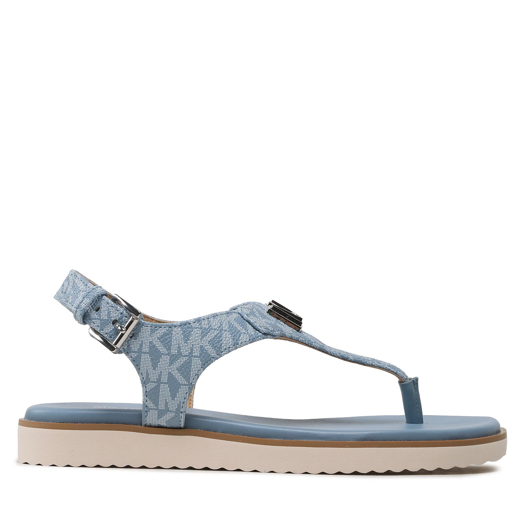 MICHAEL Michael Kors Сандали Jilly Flat Sandal 40S2JLFAAB Син - Pepit.bg