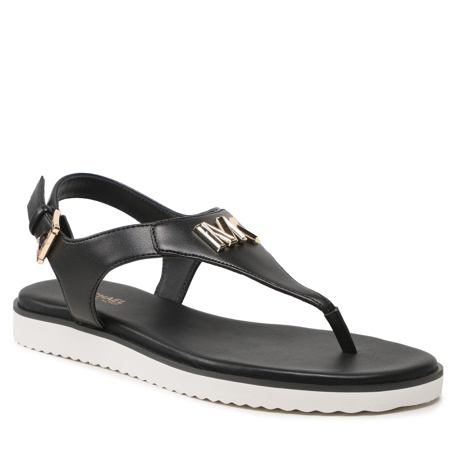 MICHAEL Michael Kors Сандали Jilly Flat Sandal 40S2JLFAAL Черен - Pepit.bg