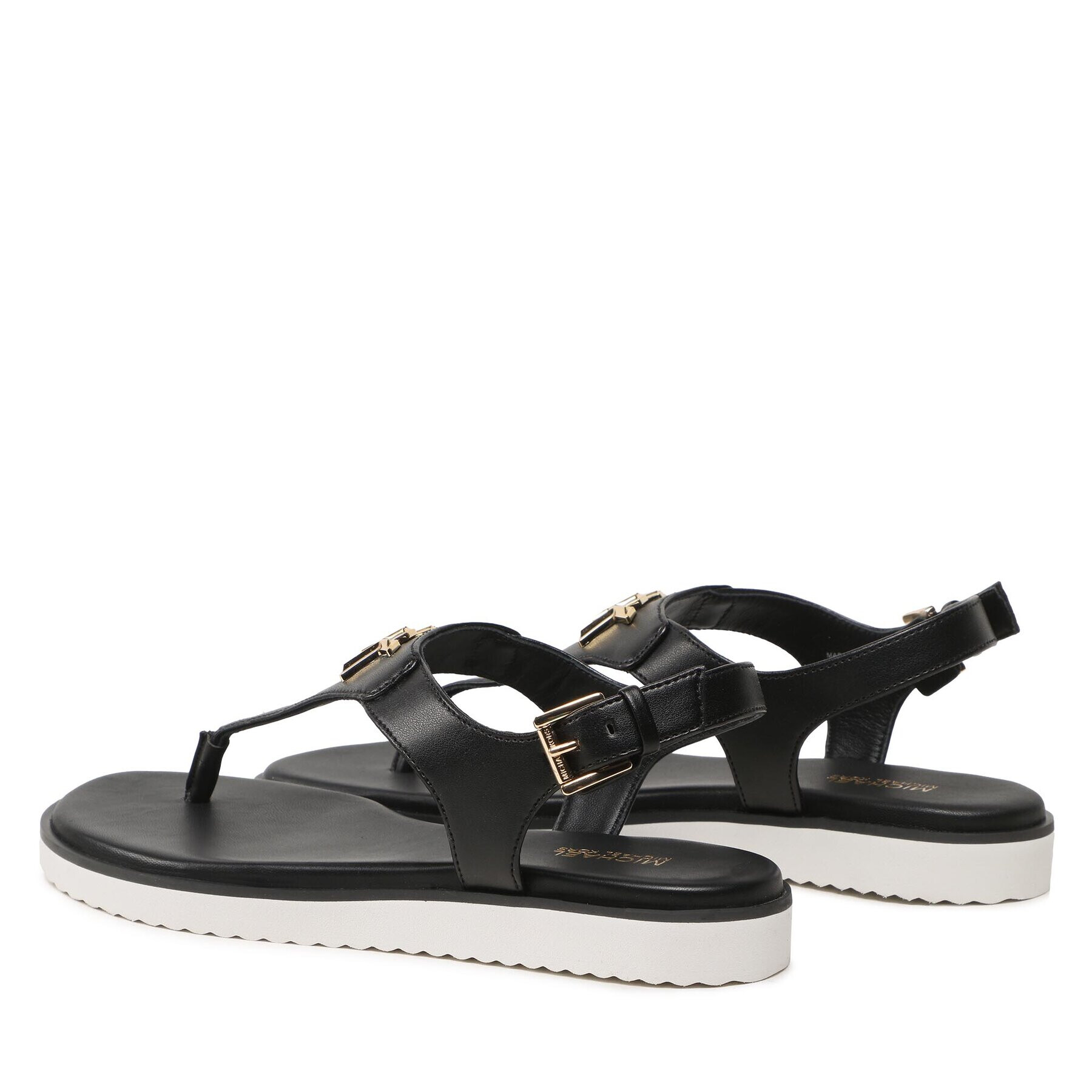 MICHAEL Michael Kors Сандали Jilly Flat Sandal 40S2JLFAAL Черен - Pepit.bg
