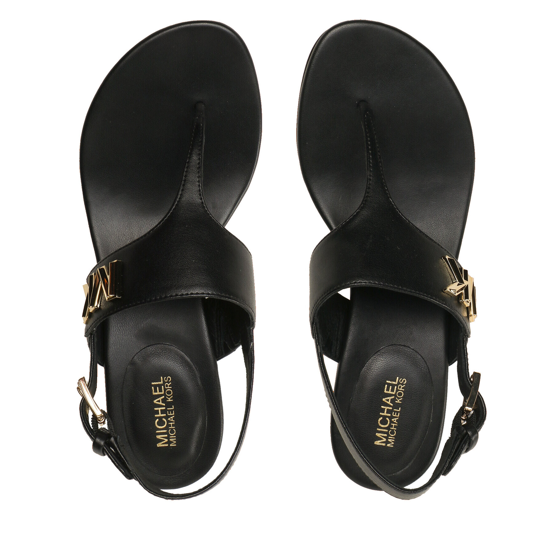 MICHAEL Michael Kors Сандали Jilly Sandal 40S2JLFABL Черен - Pepit.bg
