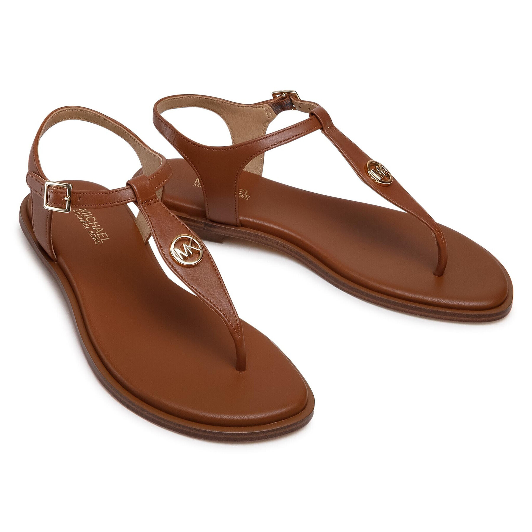 MICHAEL Michael Kors Сандали Mallory Thong 40S1MAFA2L Кафяв - Pepit.bg