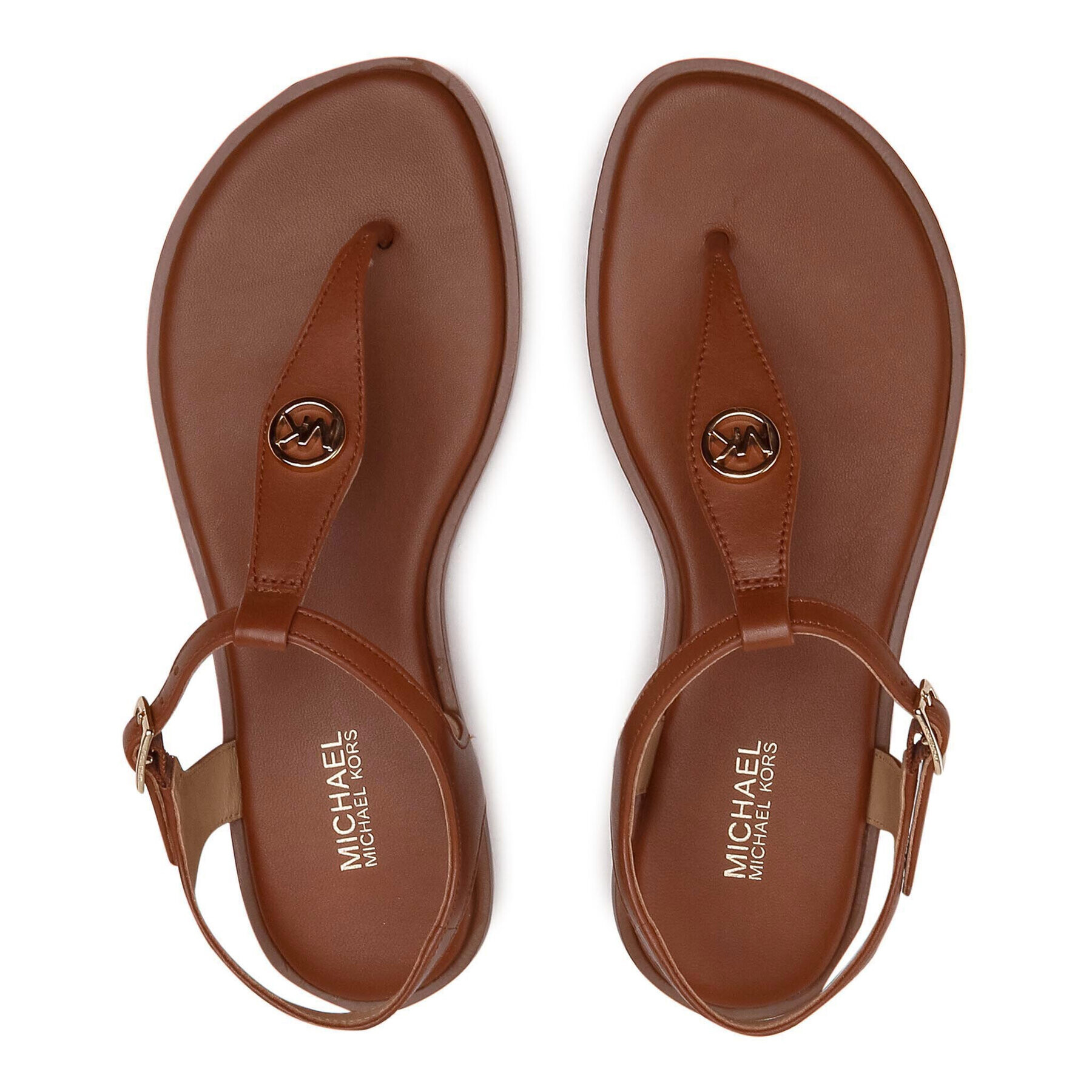 MICHAEL Michael Kors Сандали Mallory Thong 40S1MAFA2L Кафяв - Pepit.bg