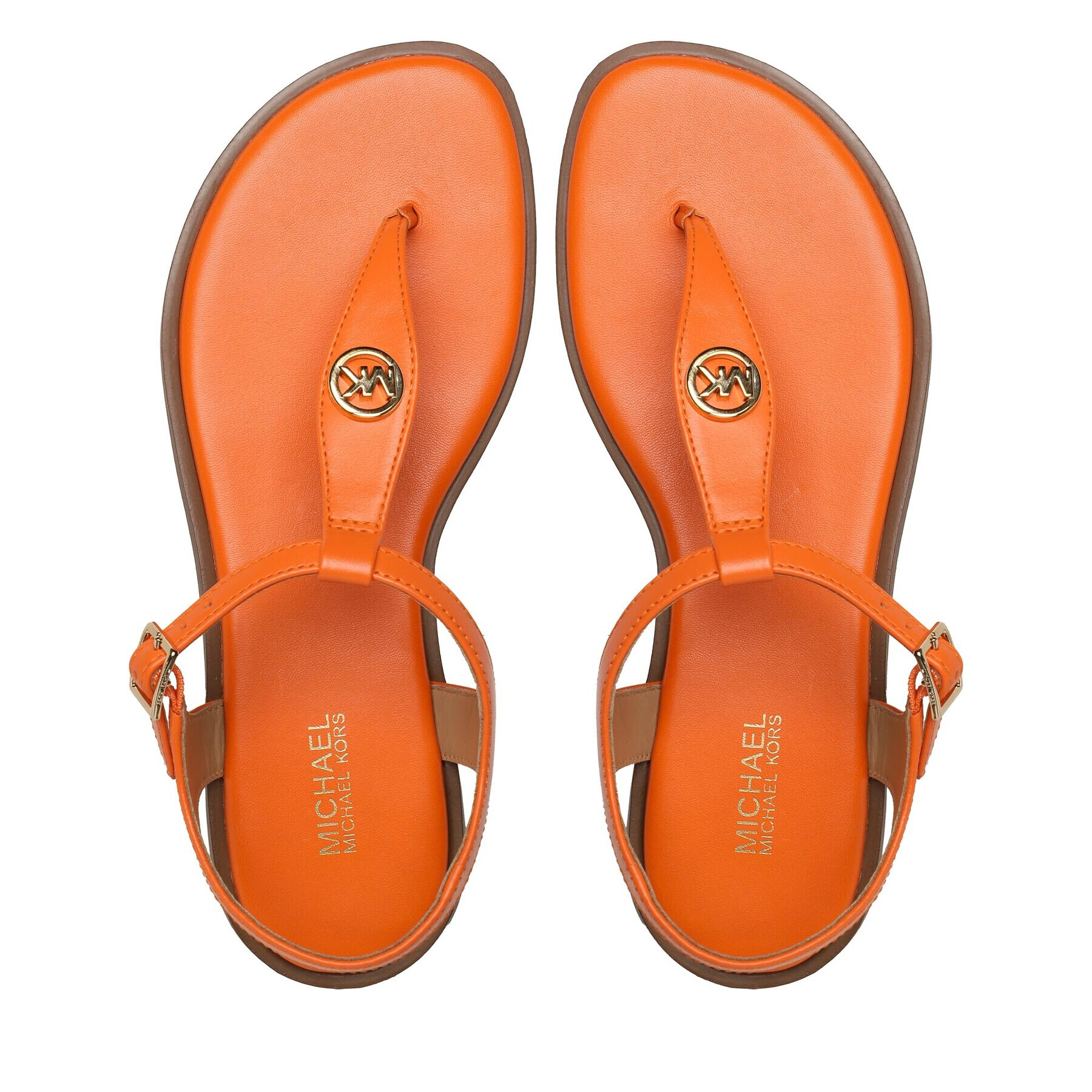 MICHAEL Michael Kors Сандали Mallory Thong 40S1MAFA2L Оранжев - Pepit.bg