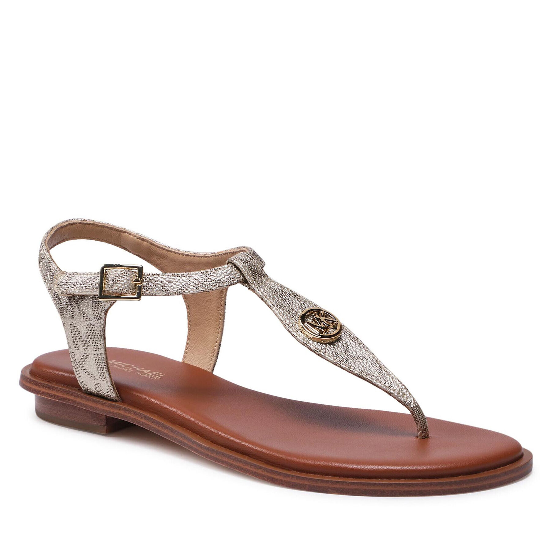 MICHAEL Michael Kors Сандали Mallory Thong 40T1MAFA3B Златист - Pepit.bg