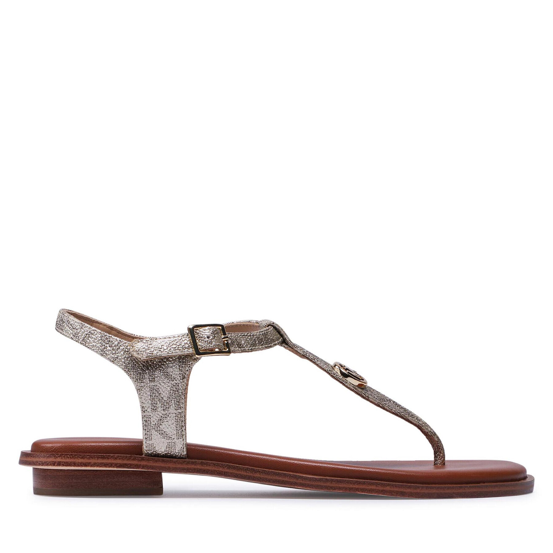 MICHAEL Michael Kors Сандали Mallory Thong 40T1MAFA3B Златист - Pepit.bg