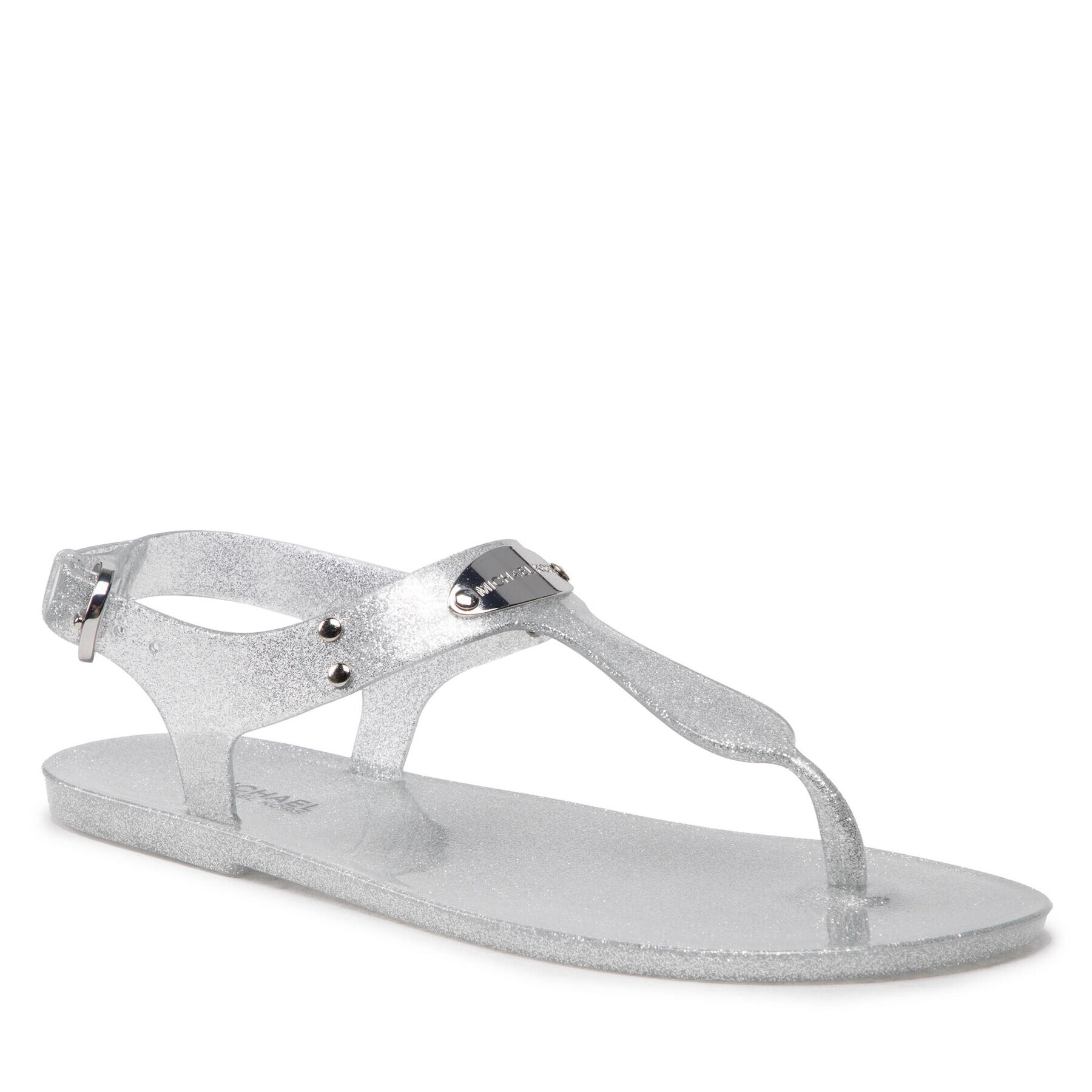 MICHAEL Michael Kors Сандали Mk Plate Jelly 40S2MKFA3Q Сребрист - Pepit.bg