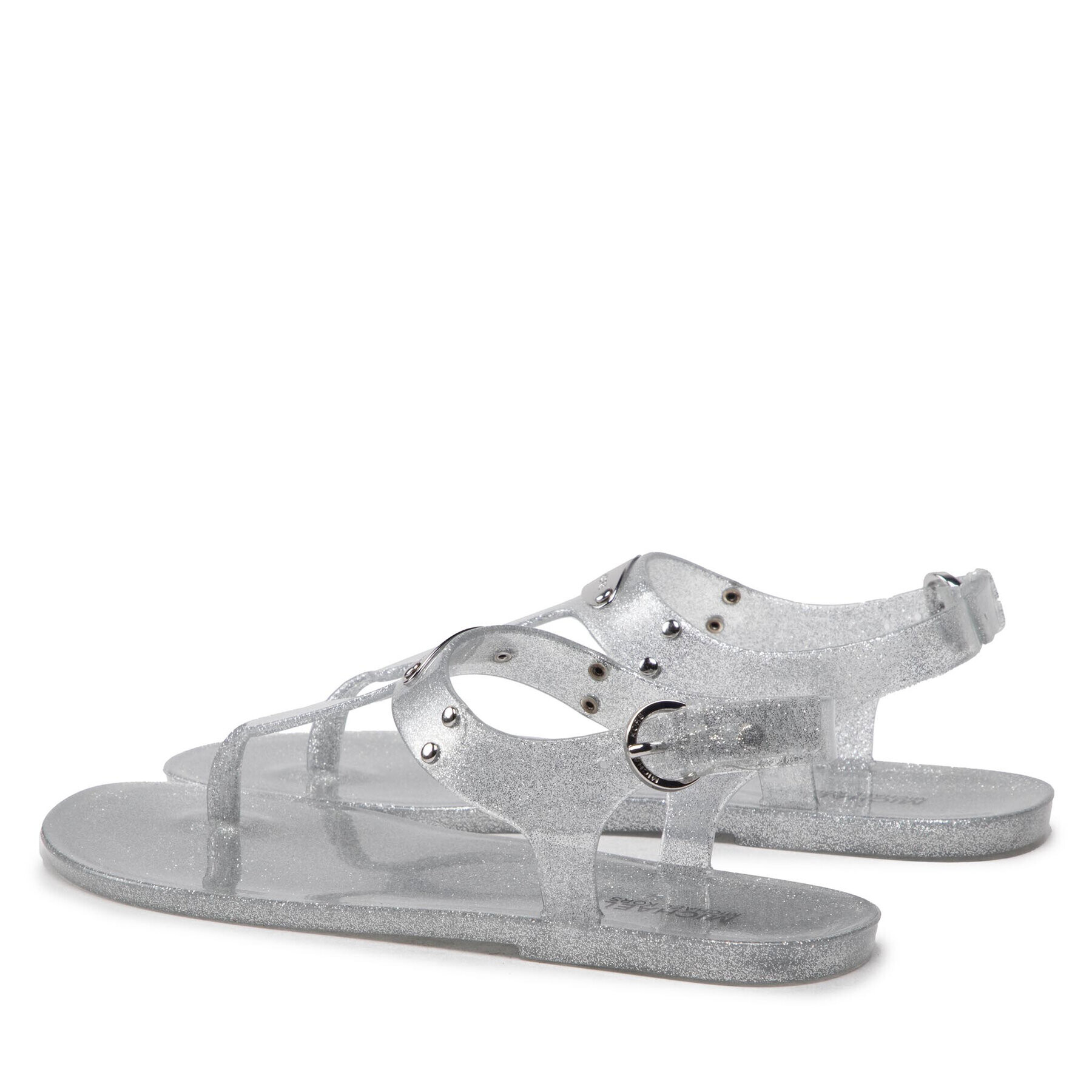 MICHAEL Michael Kors Сандали Mk Plate Jelly 40S2MKFA3Q Сребрист - Pepit.bg