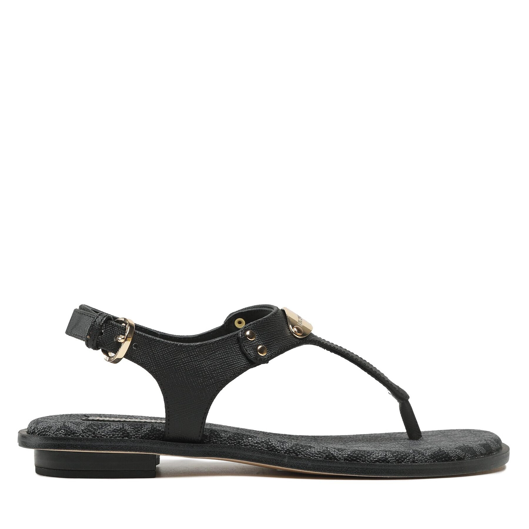 MICHAEL Michael Kors Сандали Mk Plate Thong 40R3MKFA2L Черен - Pepit.bg