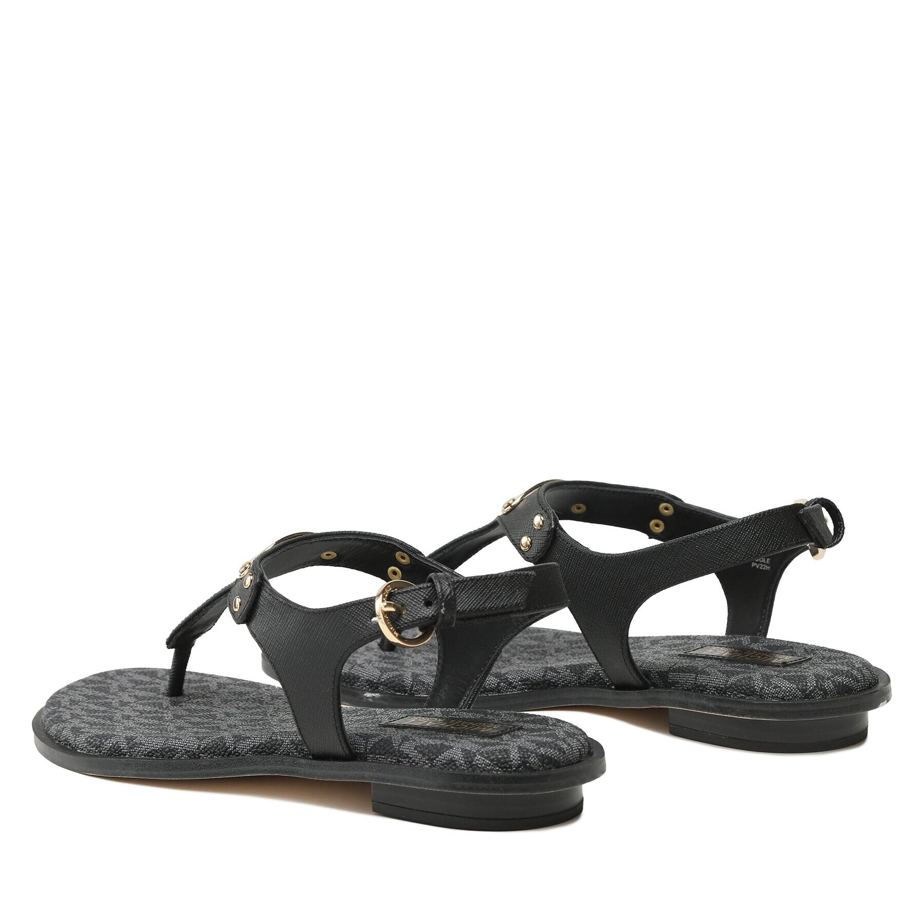 MICHAEL Michael Kors Сандали Mk Plate Thong 40R3MKFA2L Черен - Pepit.bg