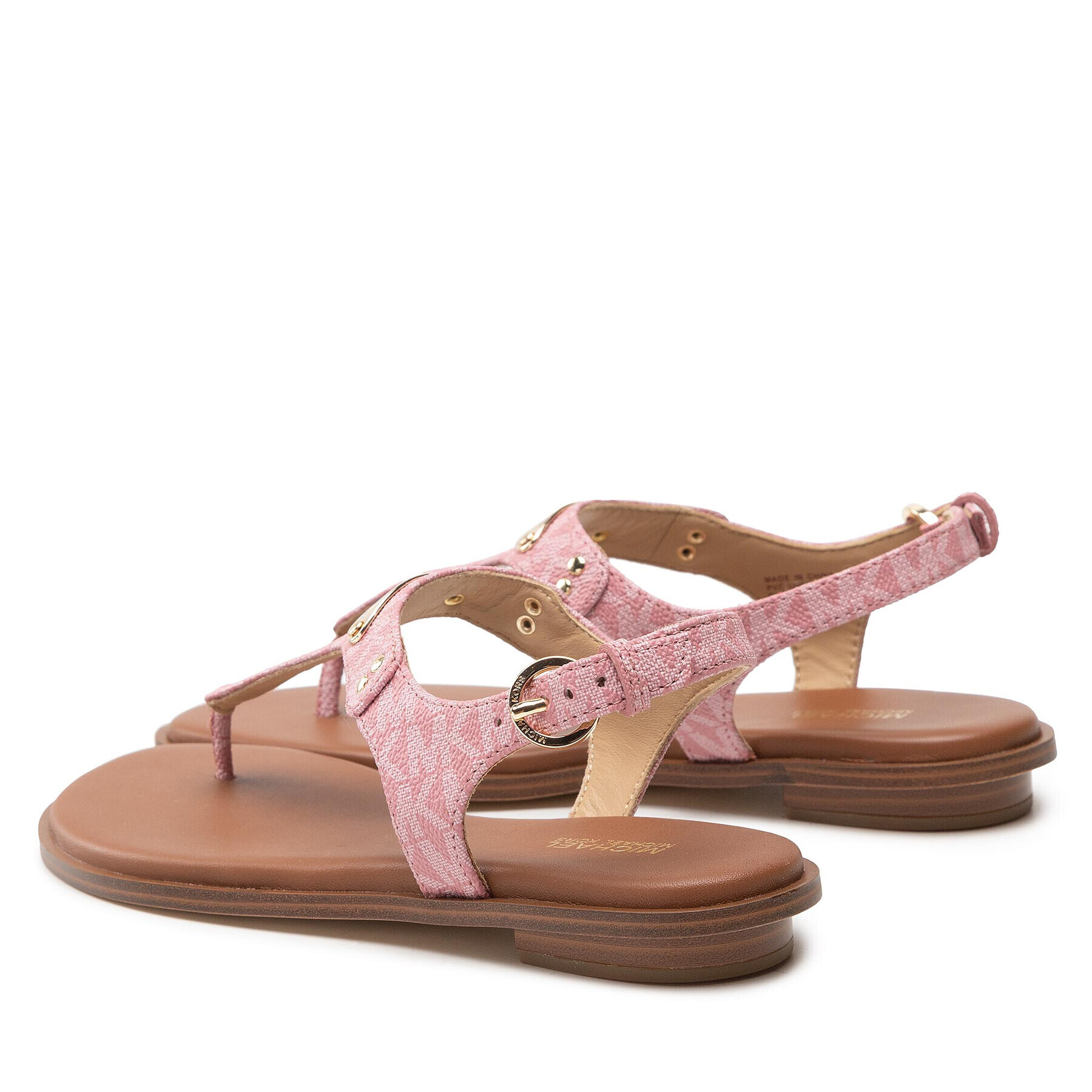 MICHAEL Michael Kors Сандали Mk Plate Thong 40R5MKFA1B Розов - Pepit.bg