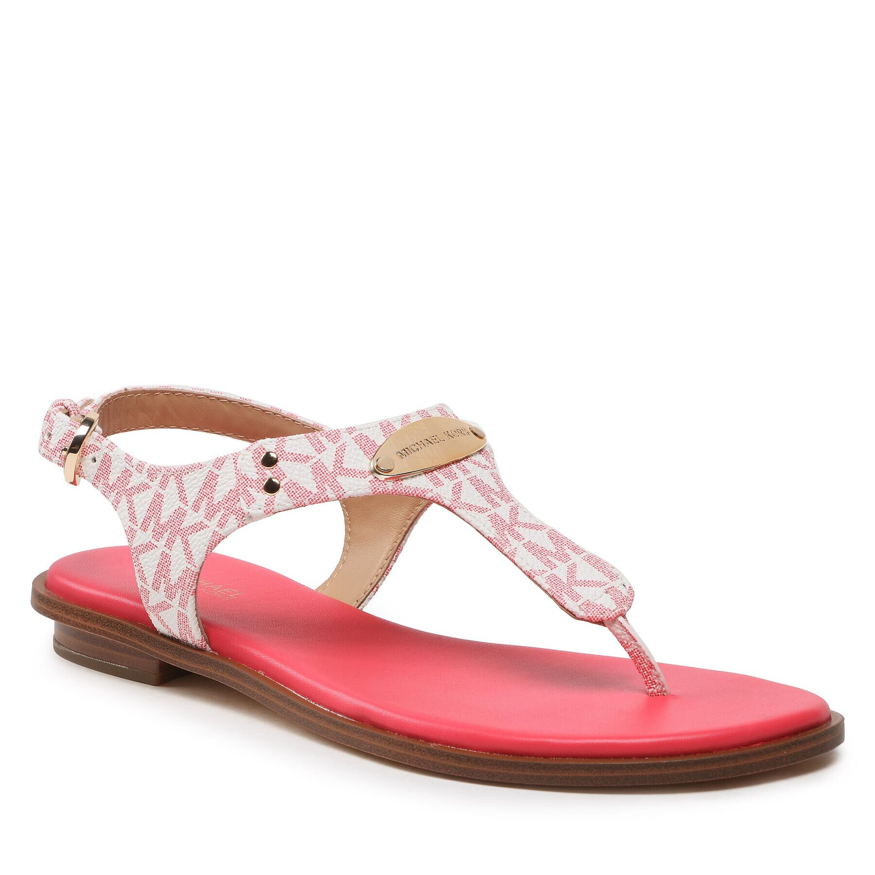 MICHAEL Michael Kors Сандали Mk Plate Thong 40R5MKFA1B Розов - Pepit.bg