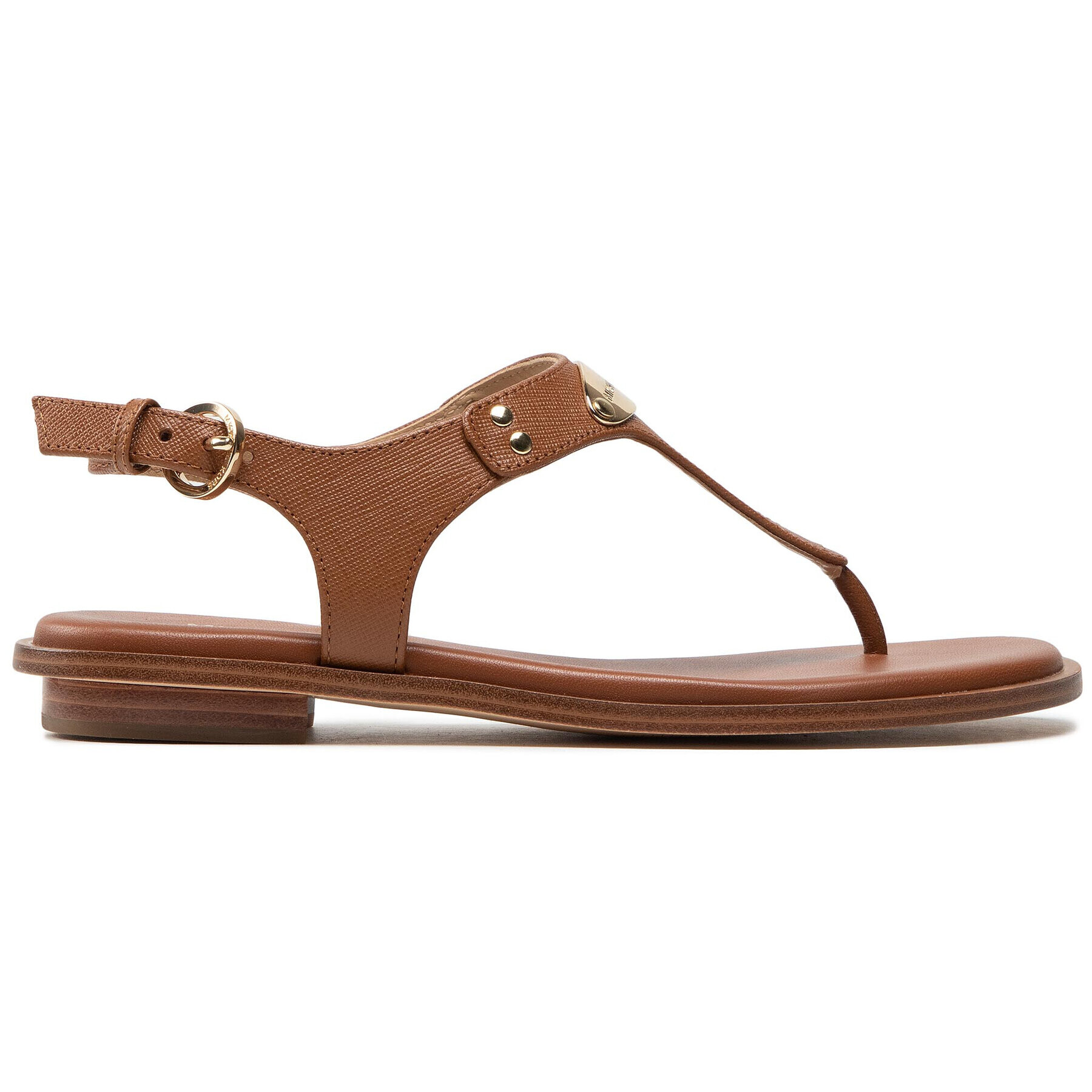 MICHAEL Michael Kors Сандали Mk Plate Thong 40U2MKFA1L Кафяв - Pepit.bg