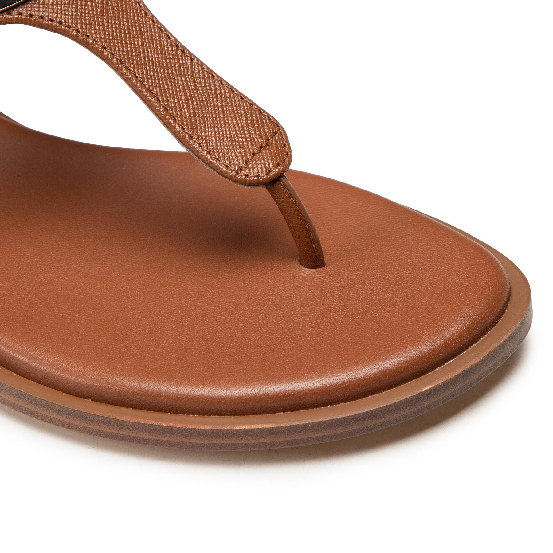 MICHAEL Michael Kors Сандали Mk Plate Thong 40U2MKFA1L Кафяв - Pepit.bg